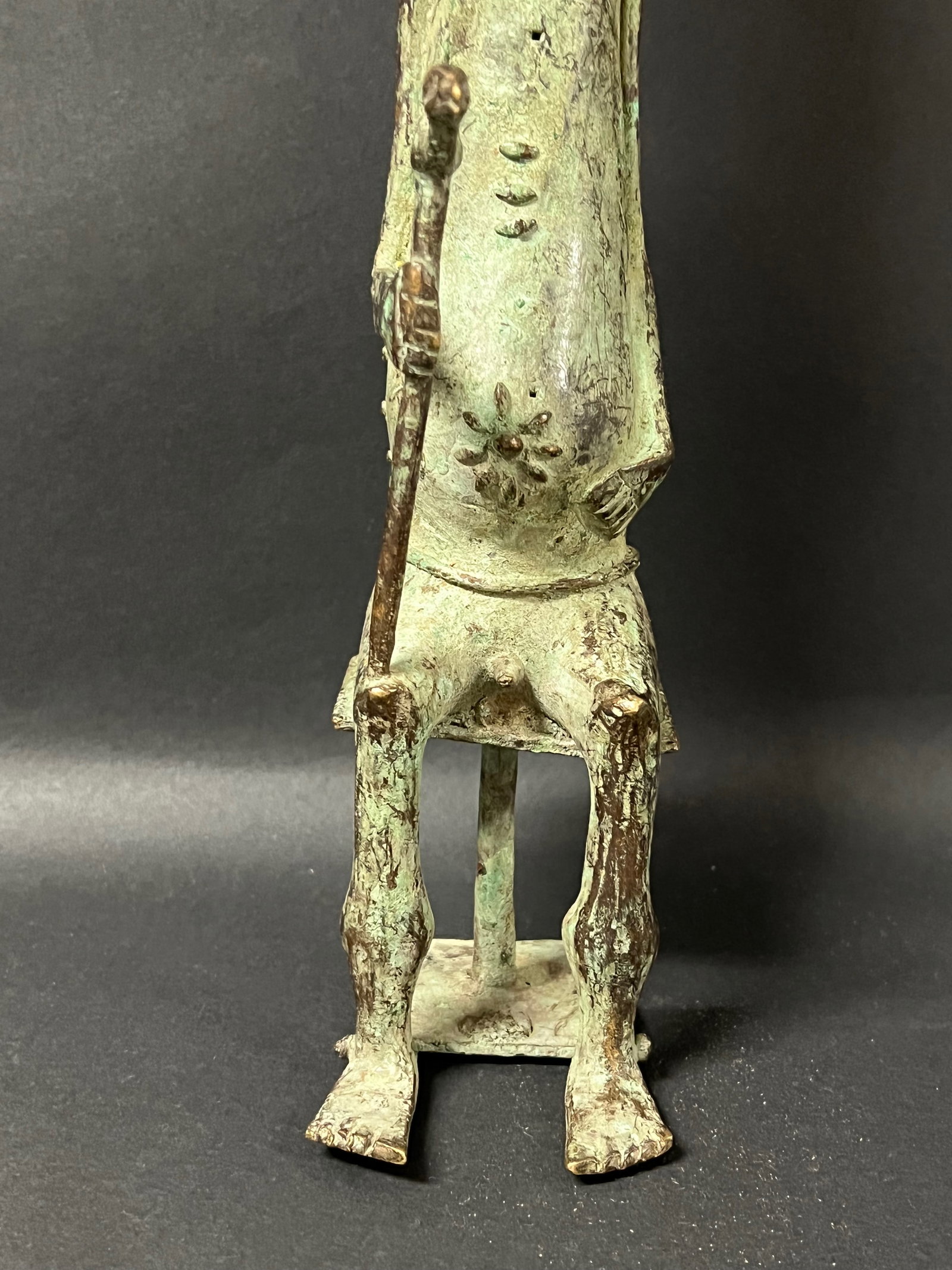 Bronze Baule Statue - 3