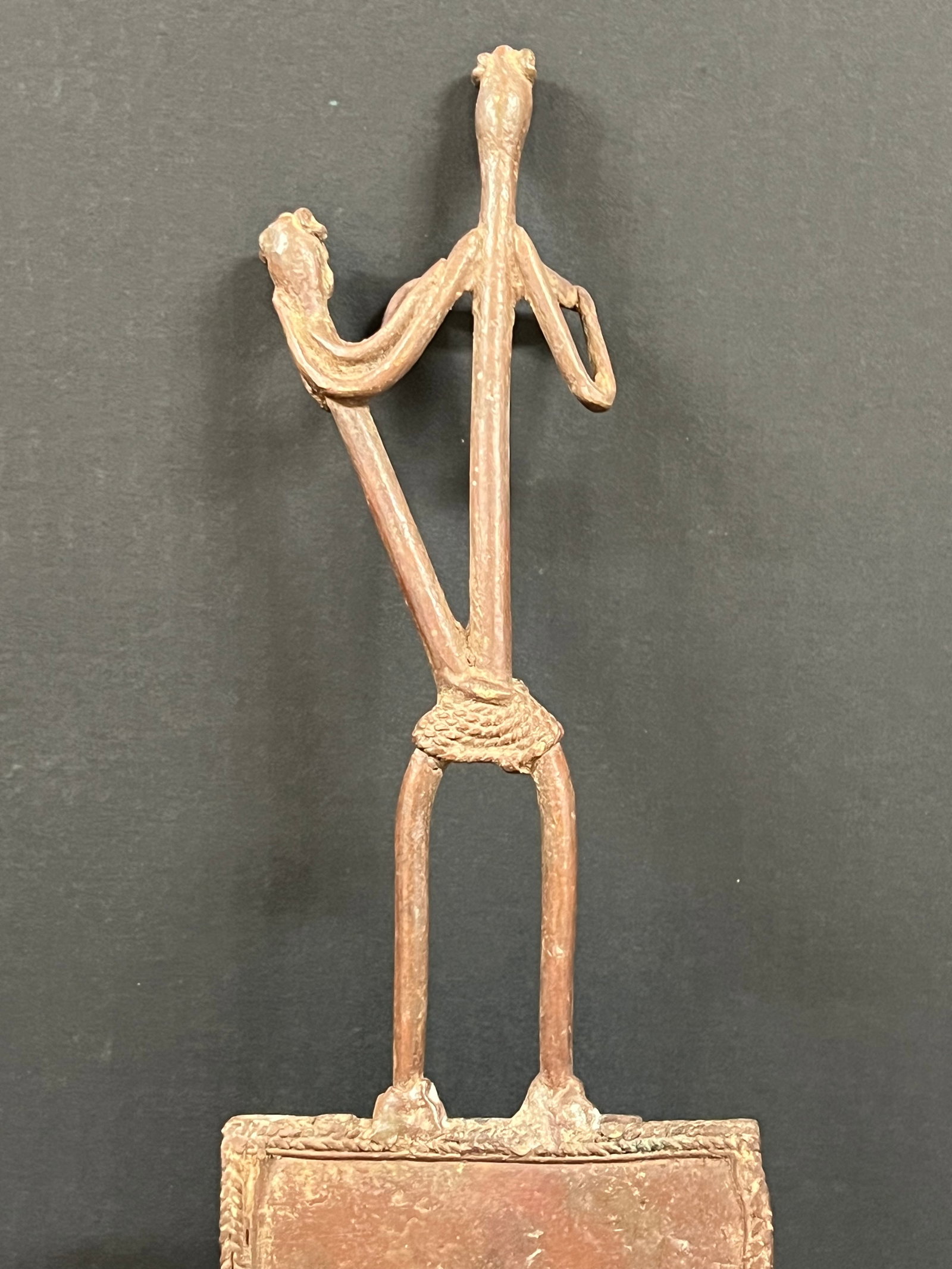 Dogon Bronze Comb - 8