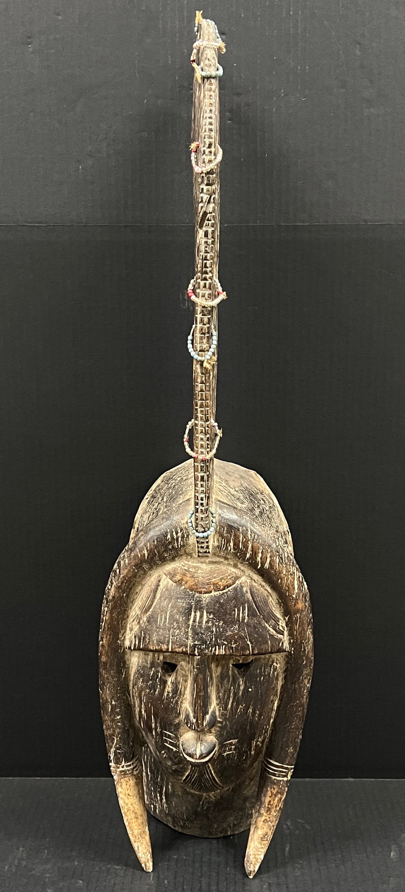 Carved Wood Jimini Mask (1 of 12)