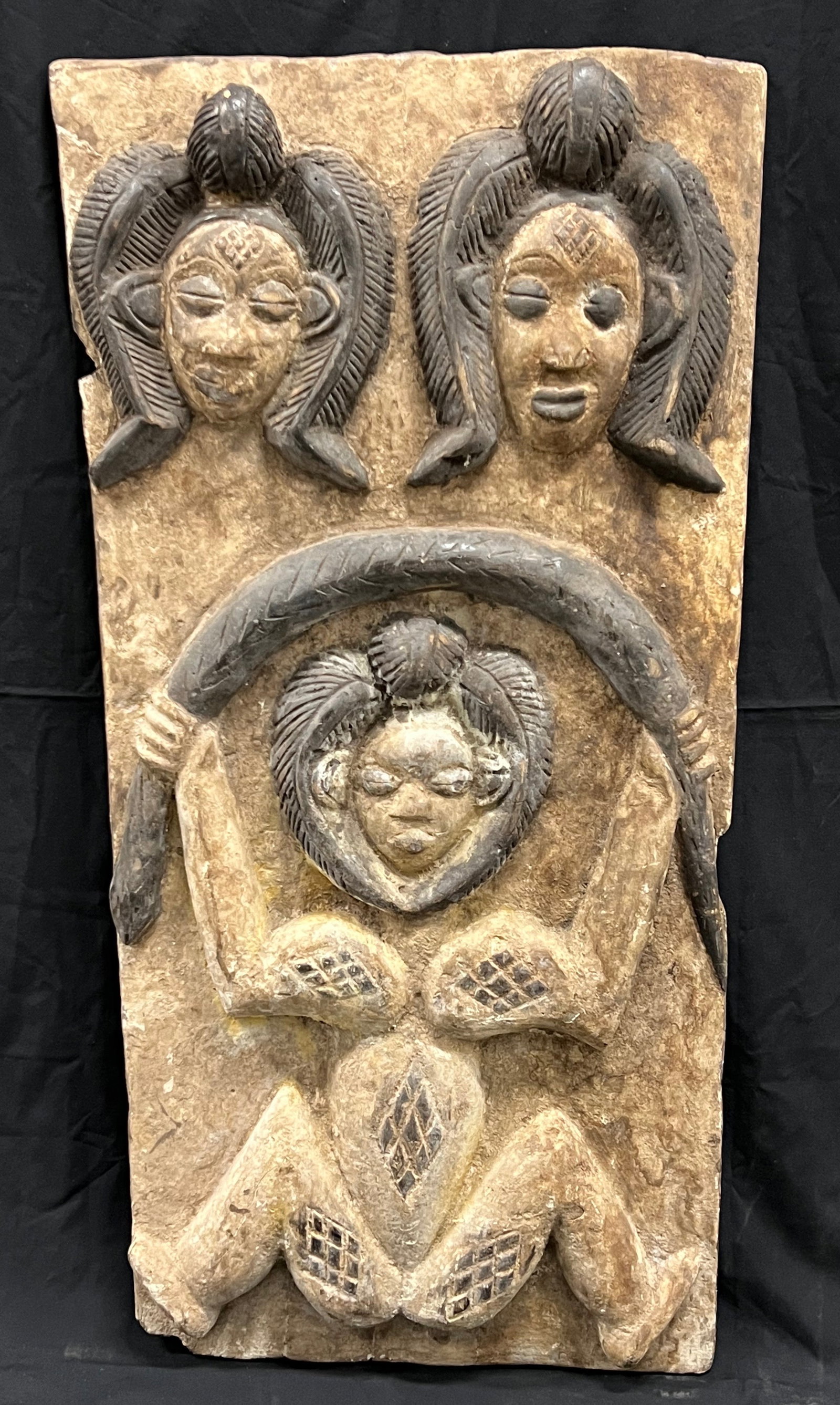 Carved Wood Large Punu Door (1 of 10)