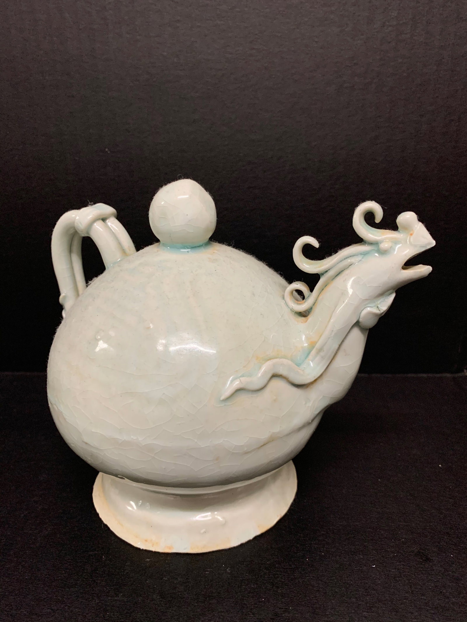 Porcelain Celadon Qing Bai Water Pot (1 of 10)