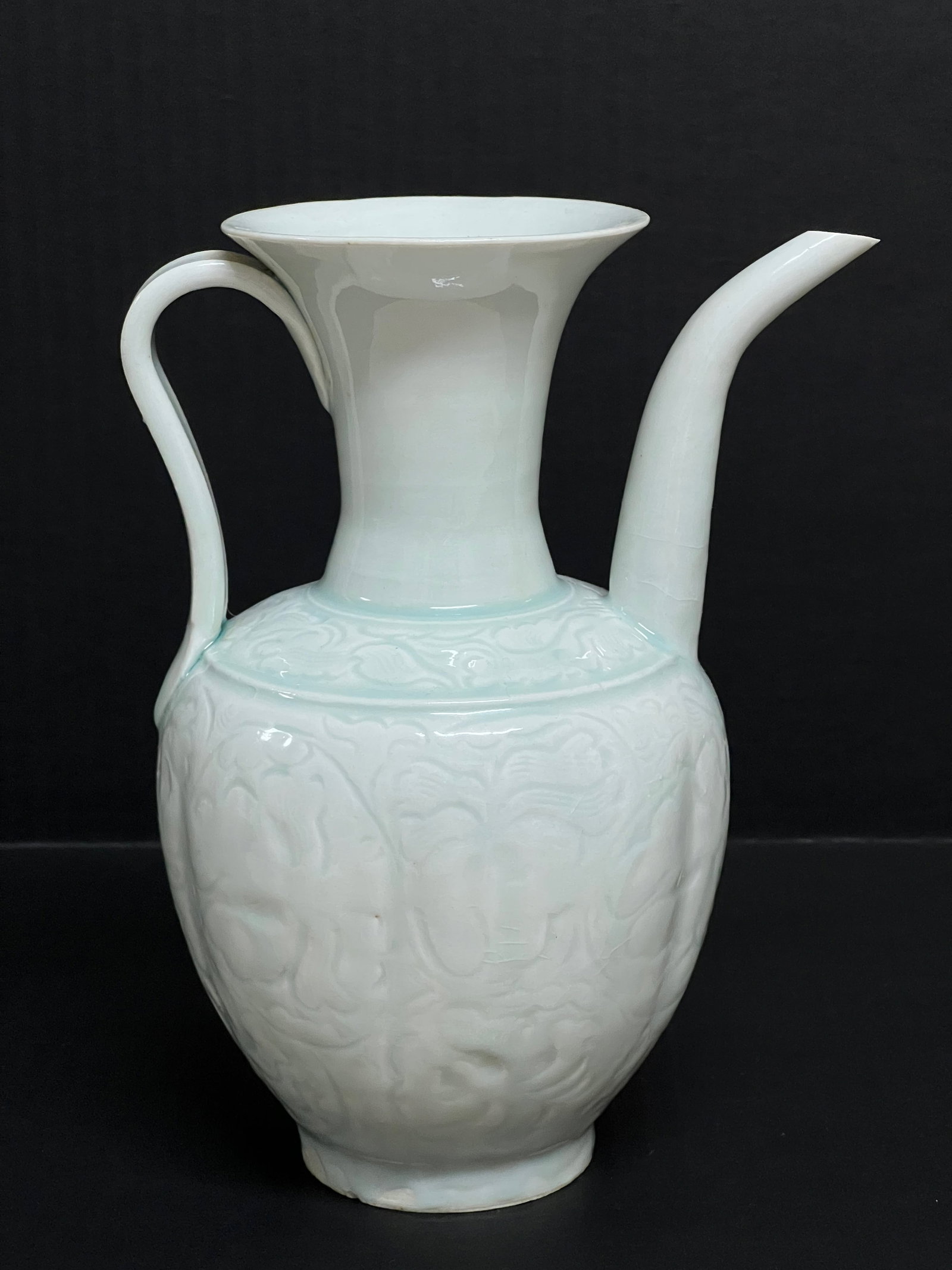 Porcelain Celadon Qing Bai Tea Pot (1 of 10)