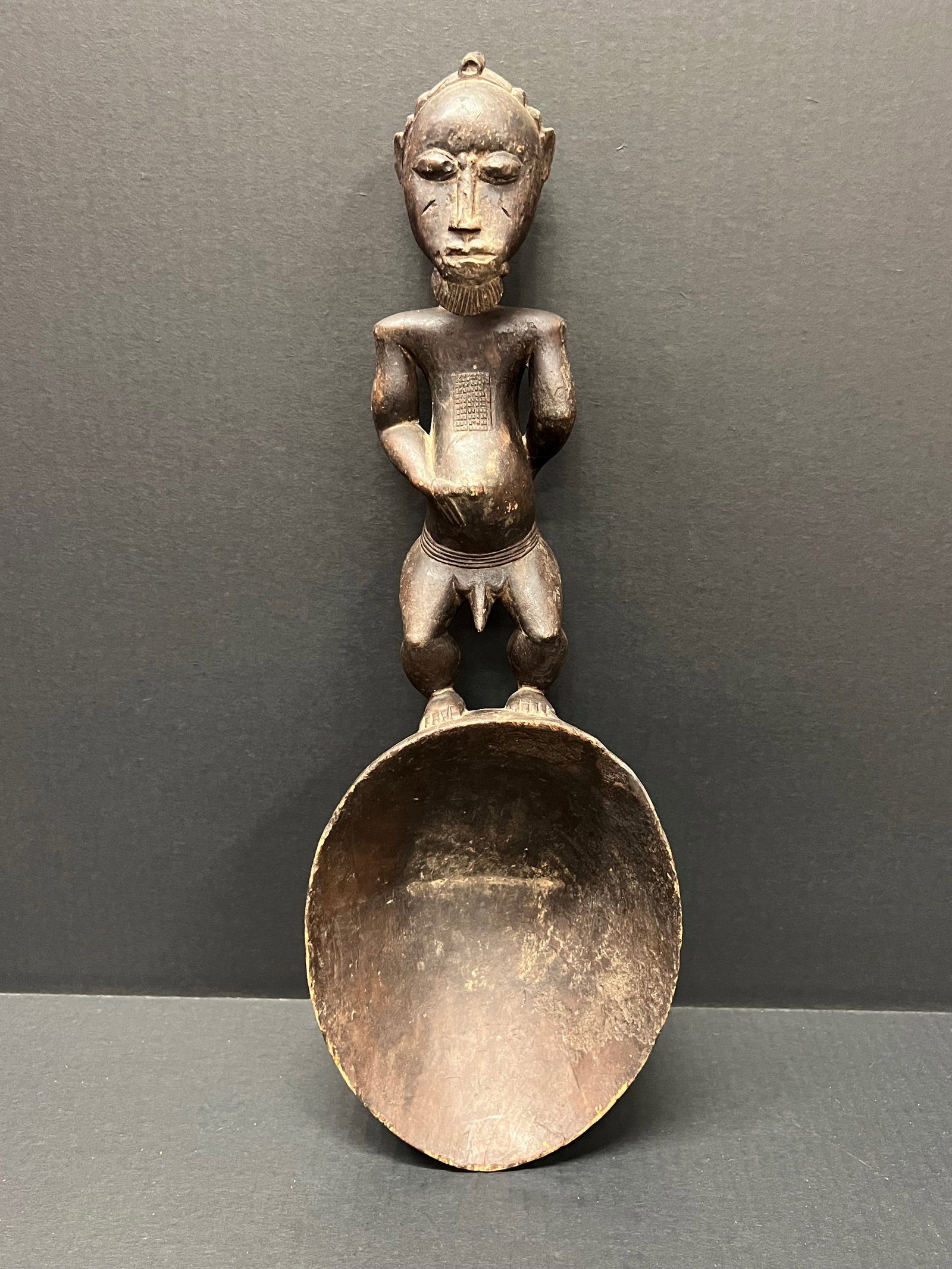 Carved Wood Baule Spoon (1 of 6)