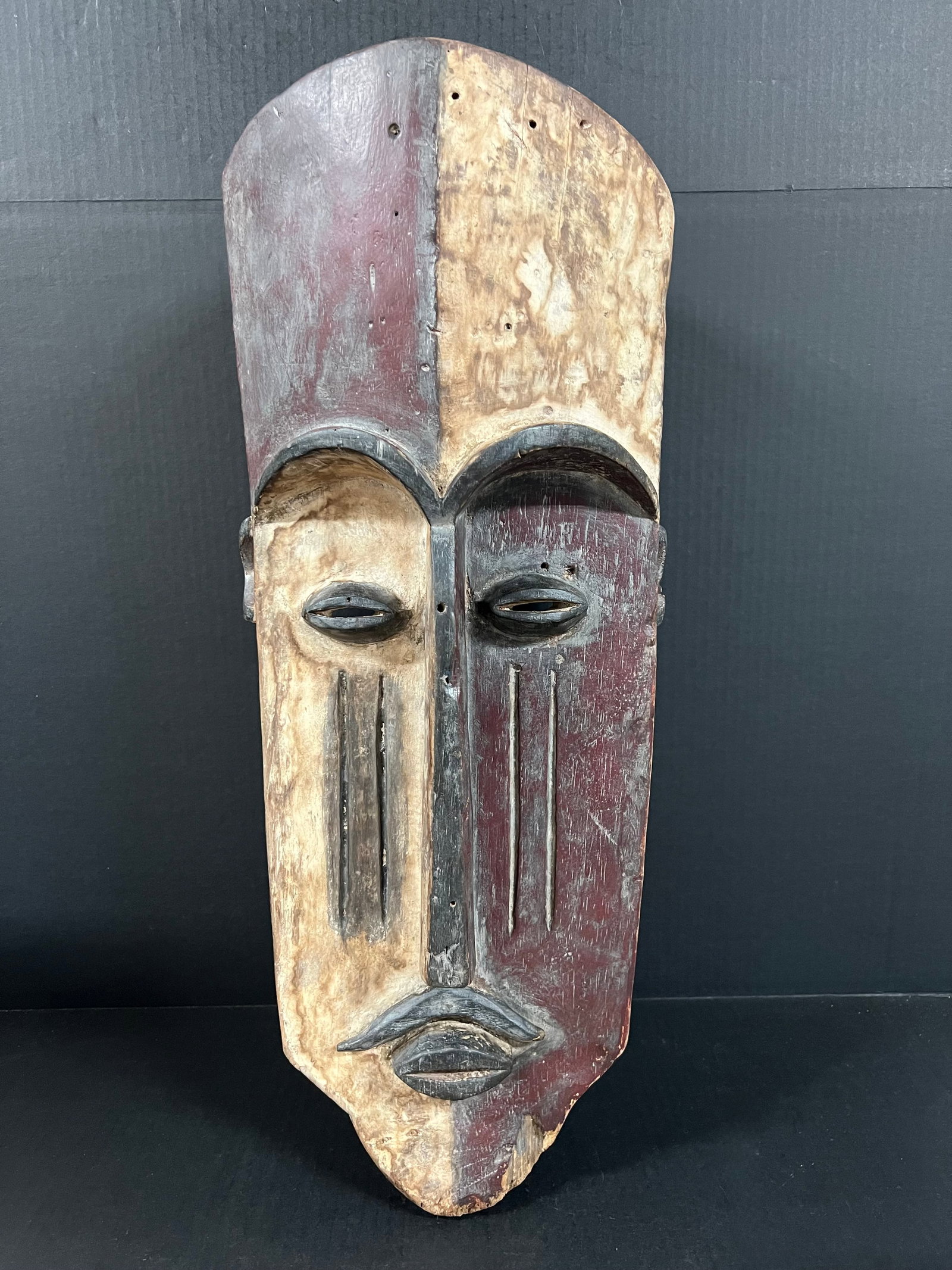 Carved Wood Aduma Mask (1 of 10)