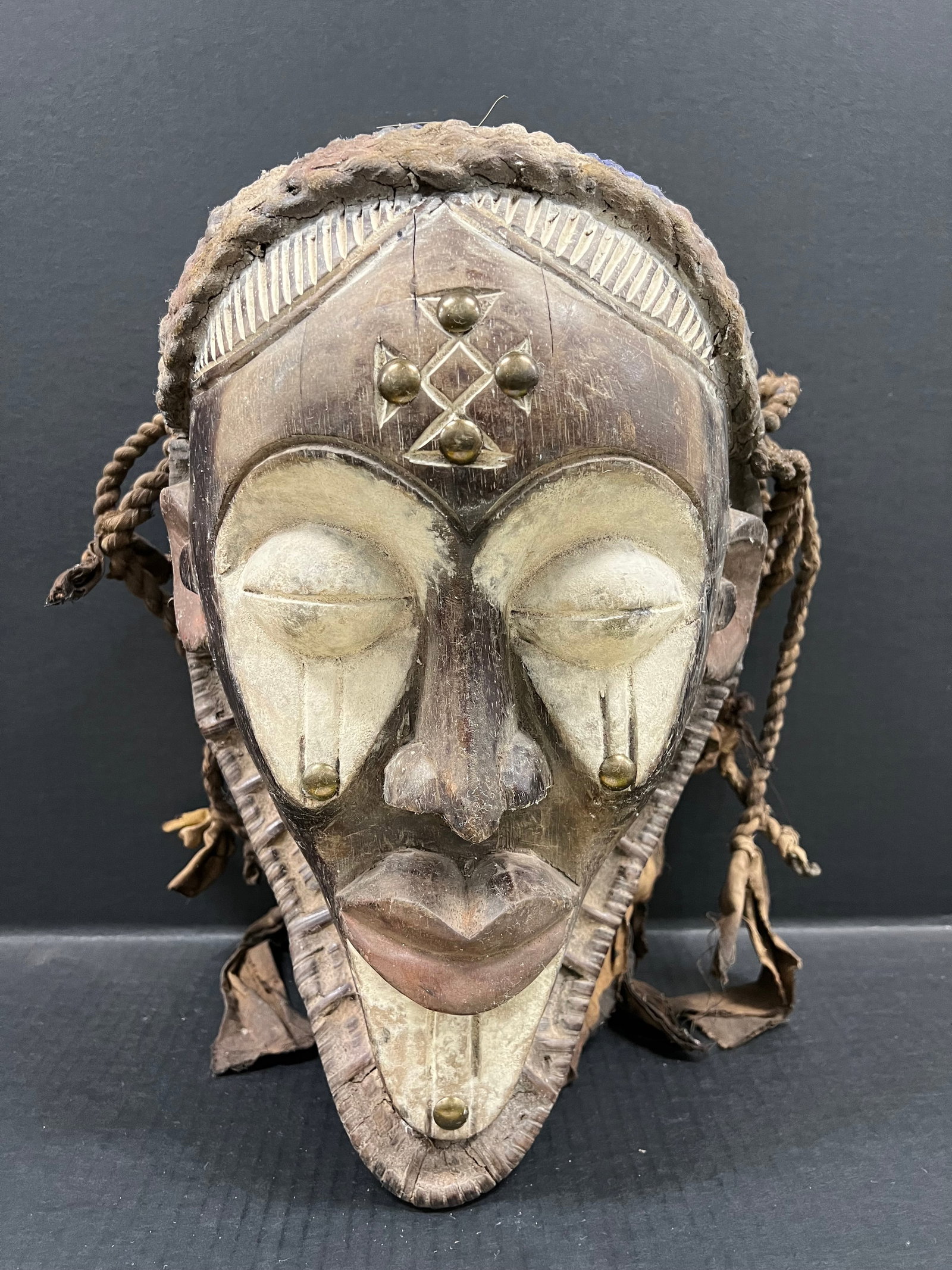 Carved Wood Chokwe Mask (1 of 7)