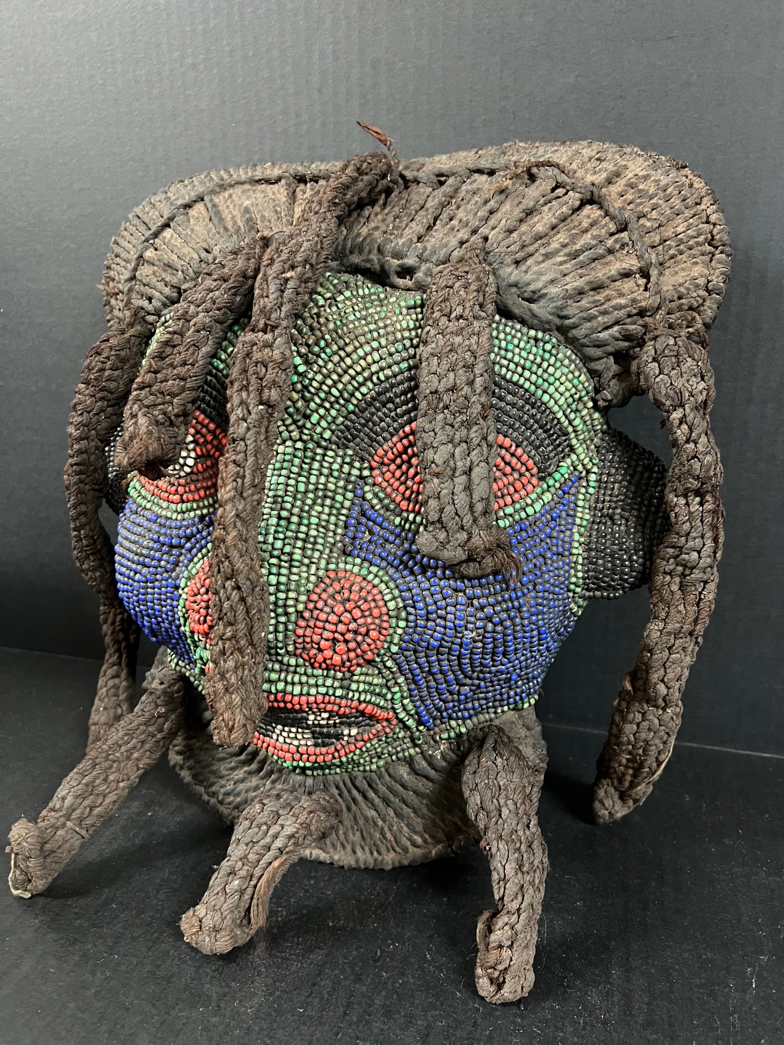 Bamileke Beaded Mask - 3