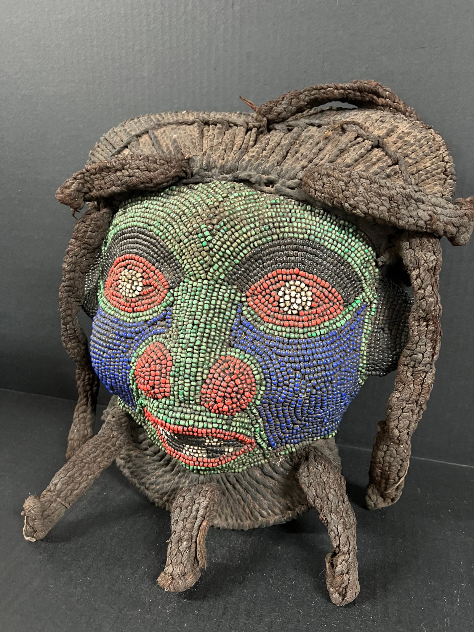 Bamileke Beaded Mask - 5