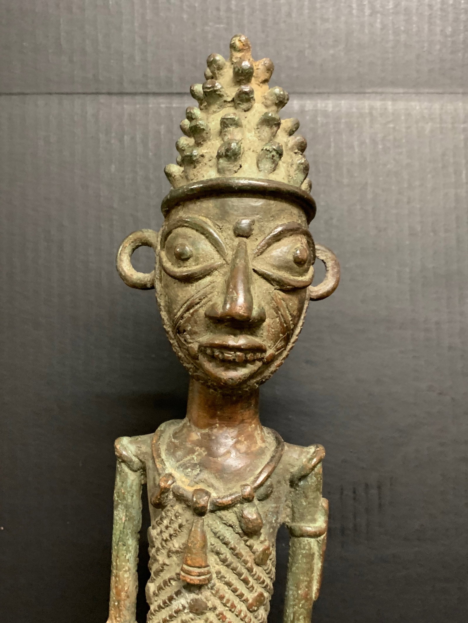 Dogon Bronze Statue - 3