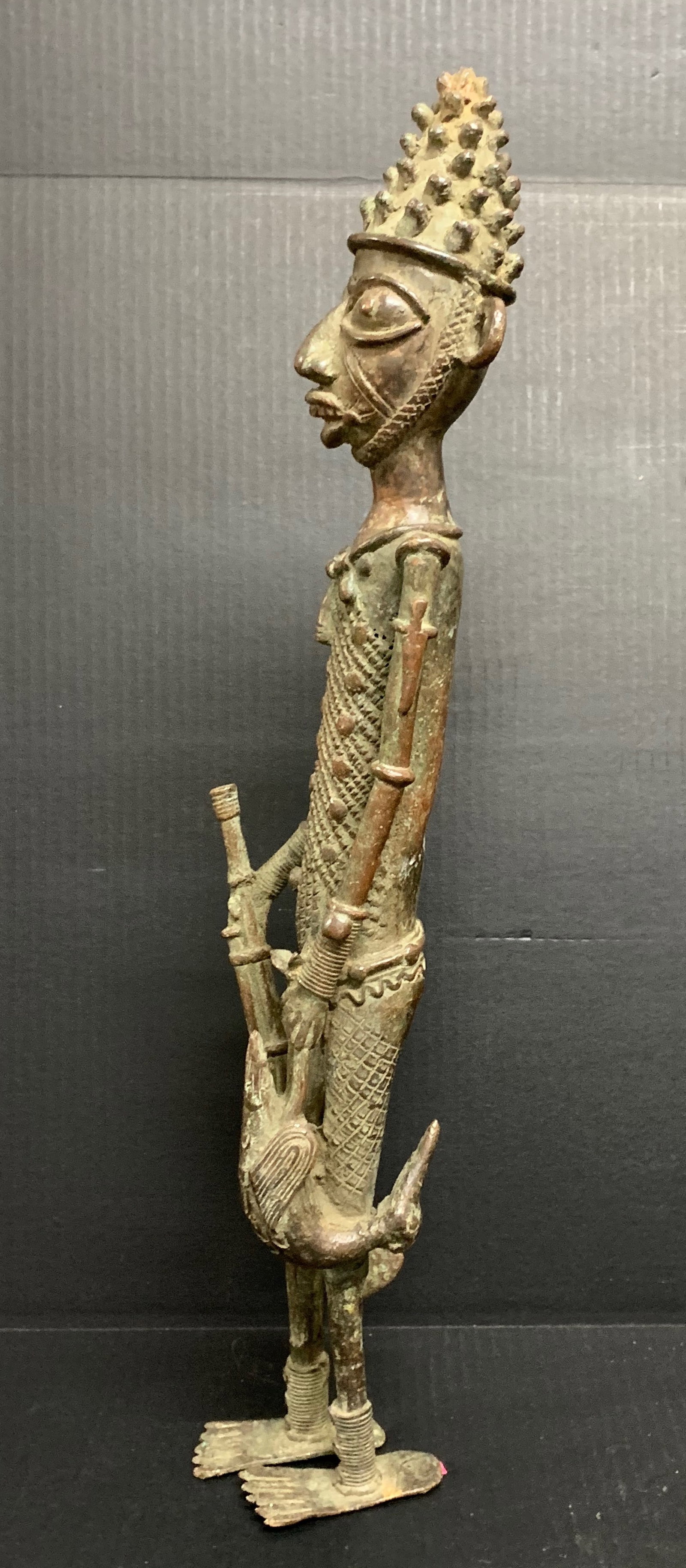 Dogon Bronze Statue - 6