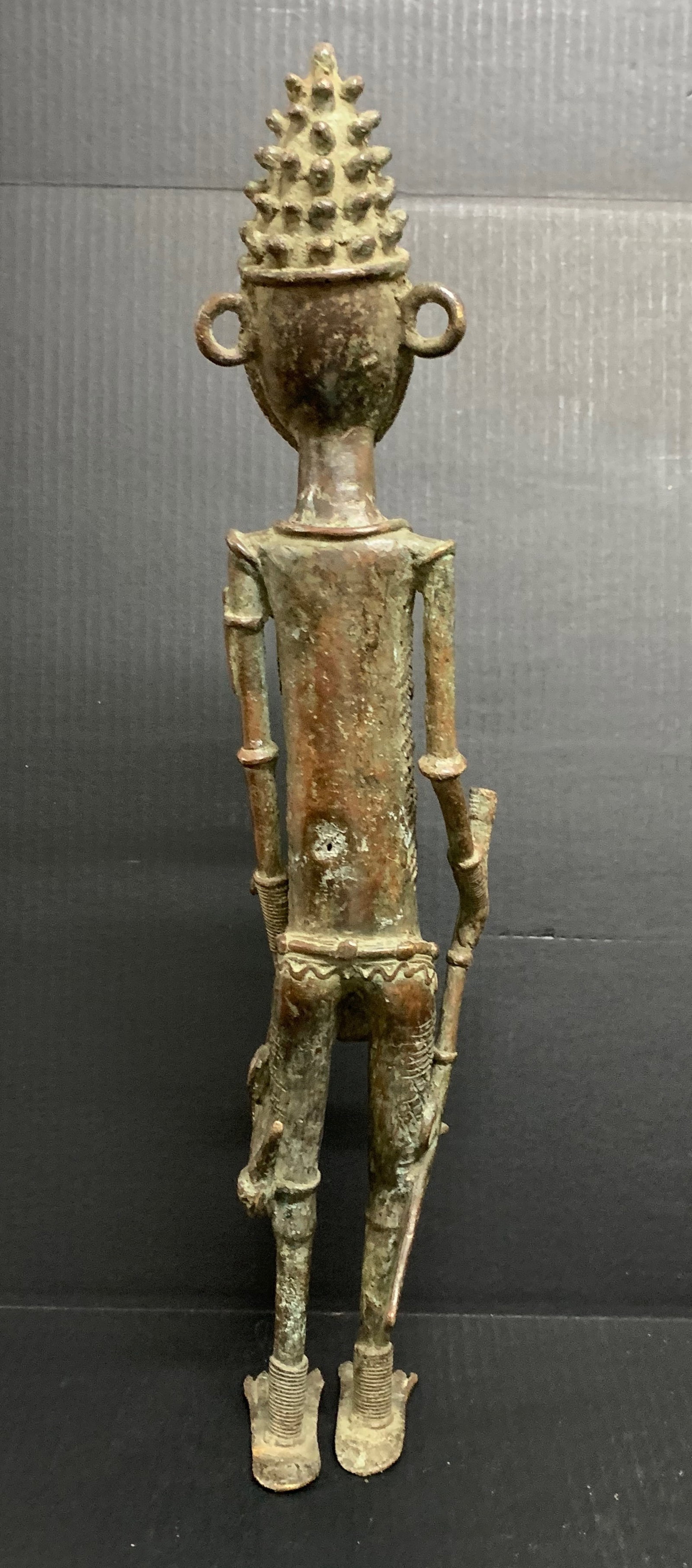 Dogon Bronze Statue - 9