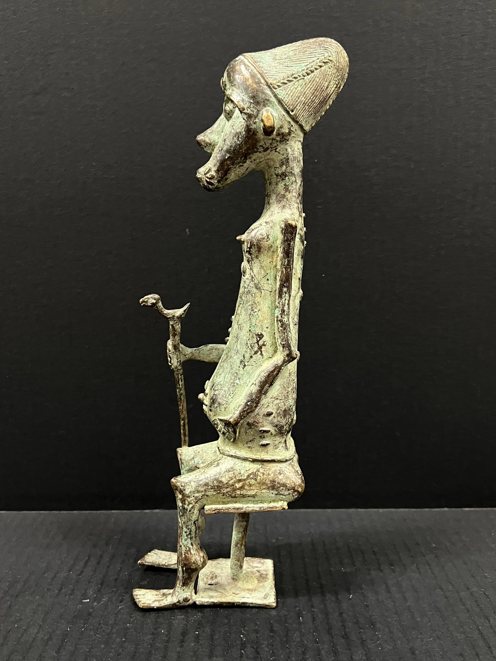 Bronze Baule Statue - 5