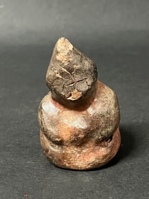 Vintage Pre Columbian Style Pottery Idol