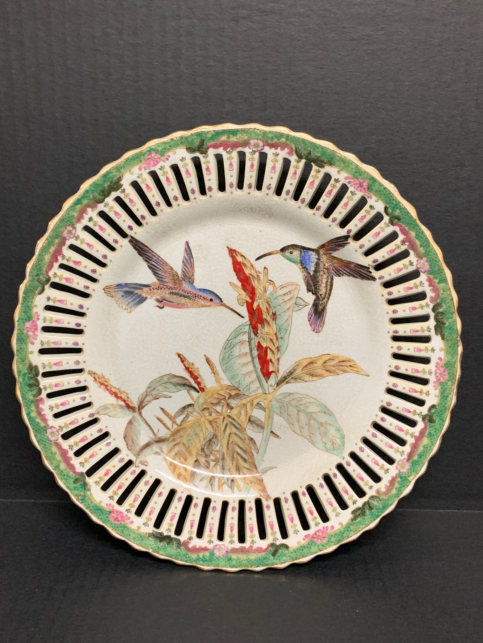European Decorative Porcelain Plate (1 of 6)