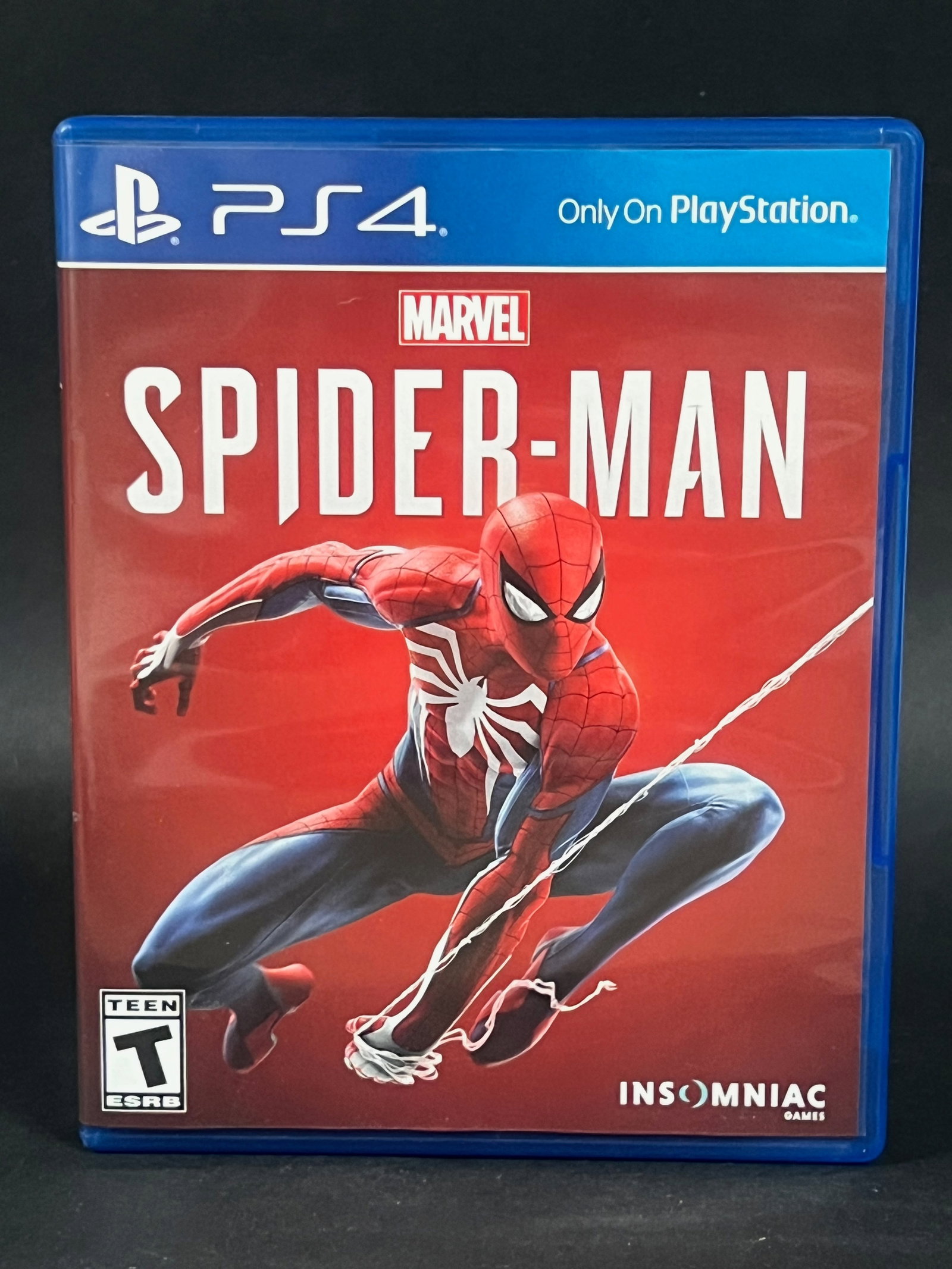 Pre Owned Original Marvel's Spider Man for Playstation 4: Pre Owned Original Marvel's Spider Man for Playstation 4. The dimension is 6.75 inches high x 5.25 inches wide. Please be aware that some of the items are vintage, secondhand, old ages, antiques and
