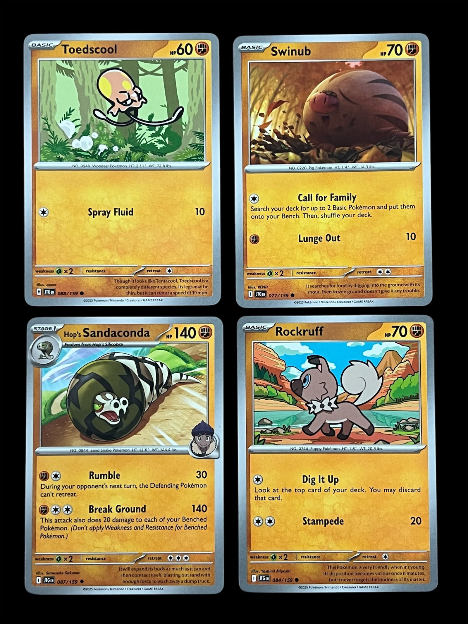 Pokemon Trading Card Lot of 4: Pokemon Trading Cards Lot of 4. The dimension is 3.5 inches high x 2.5 inches wide. Please be aware that some of the items are vintage, secondhand, old ages, antiques and may have a defects or sign