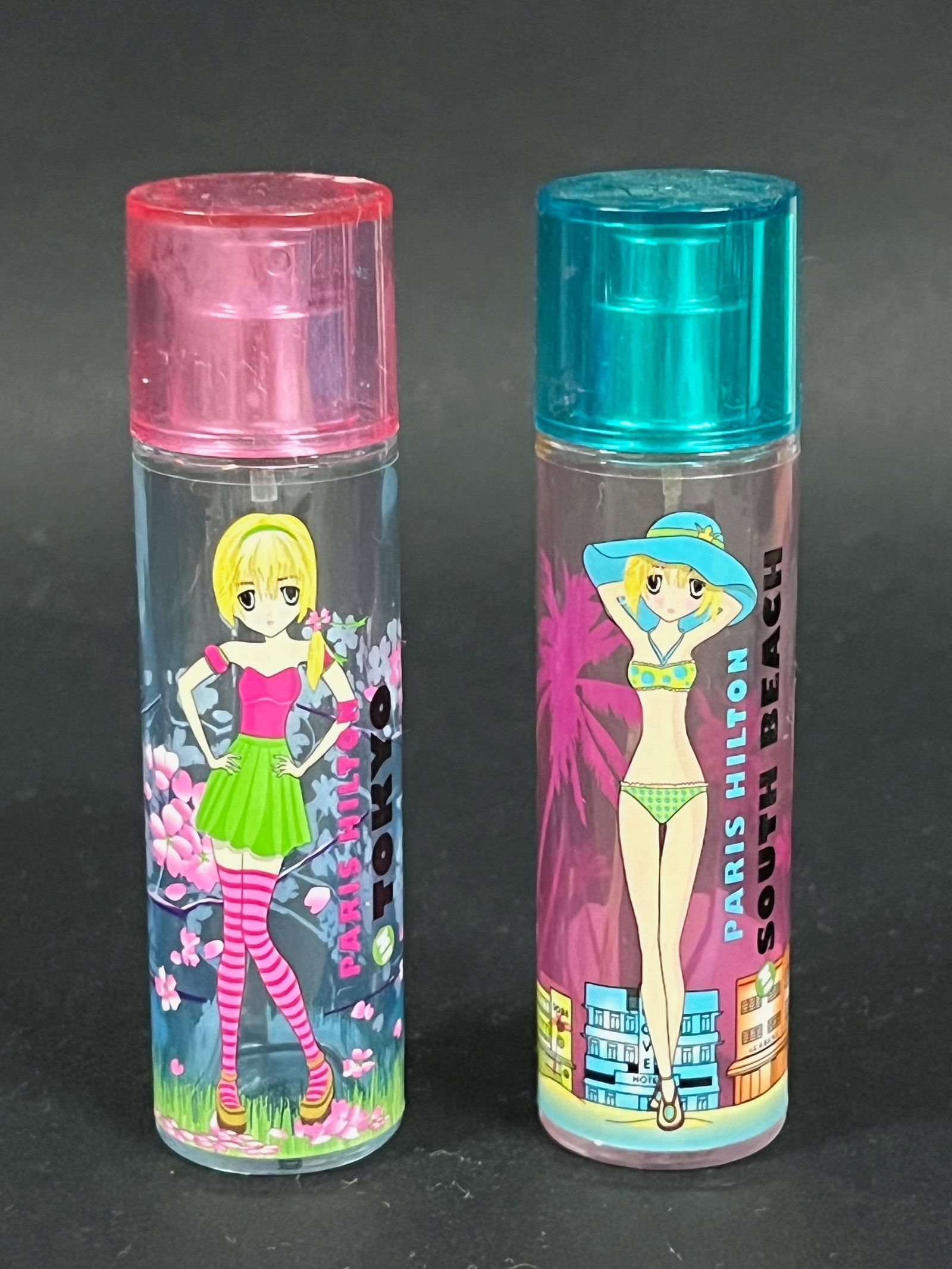Empty Bottle Only - Paris Hilton Passport Perfume Glass Bottle (1 of 5)