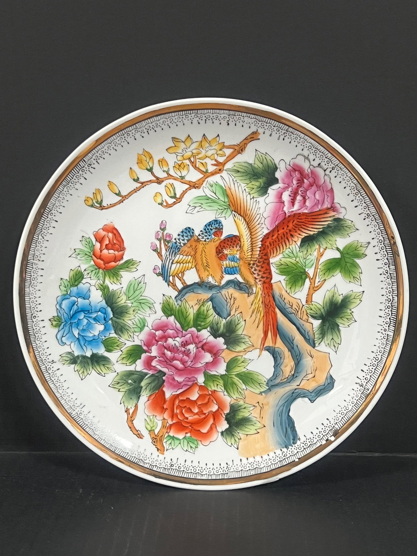 Porcelain Famille Rose Plate (1 of 8)