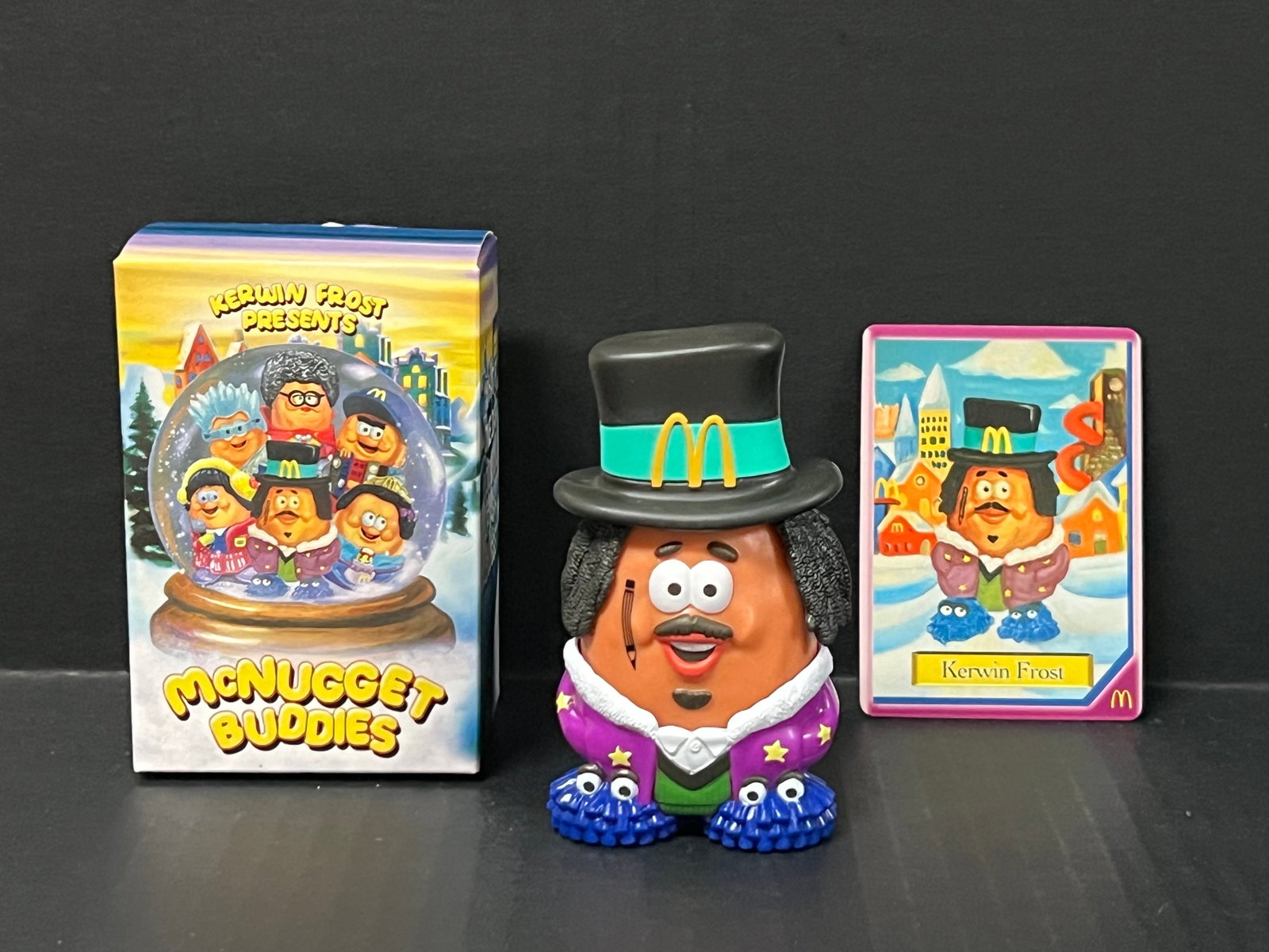 McDonald Happy Meal Collectible Toy: McDonald Happy Meal Toy. The dimension is 4 inches high x 2.5 inches wide. Please be aware that some of the items are vintage, secondhand, old ages, antiques and may have a defects or sign of ages,