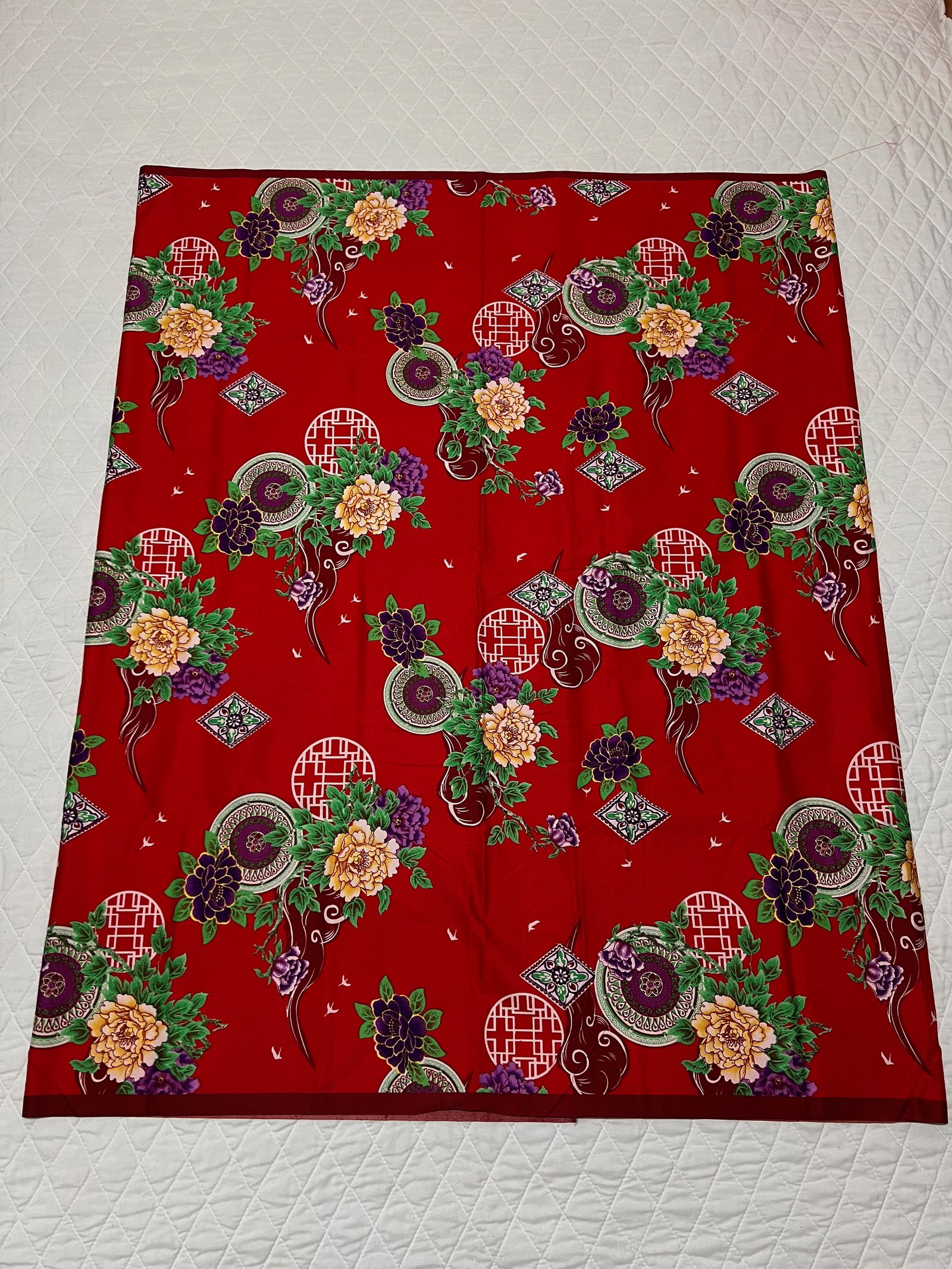 Southeast Asian Cotton Fabric Tube Skirt Clothing: Southeast Asian 100% Cotton Fabric Tube Skirt Clothing. The dimension is 45 inches high x 37 inches wide. Please be aware that some of the items are vintage, secondhand, old ages, antiques and may