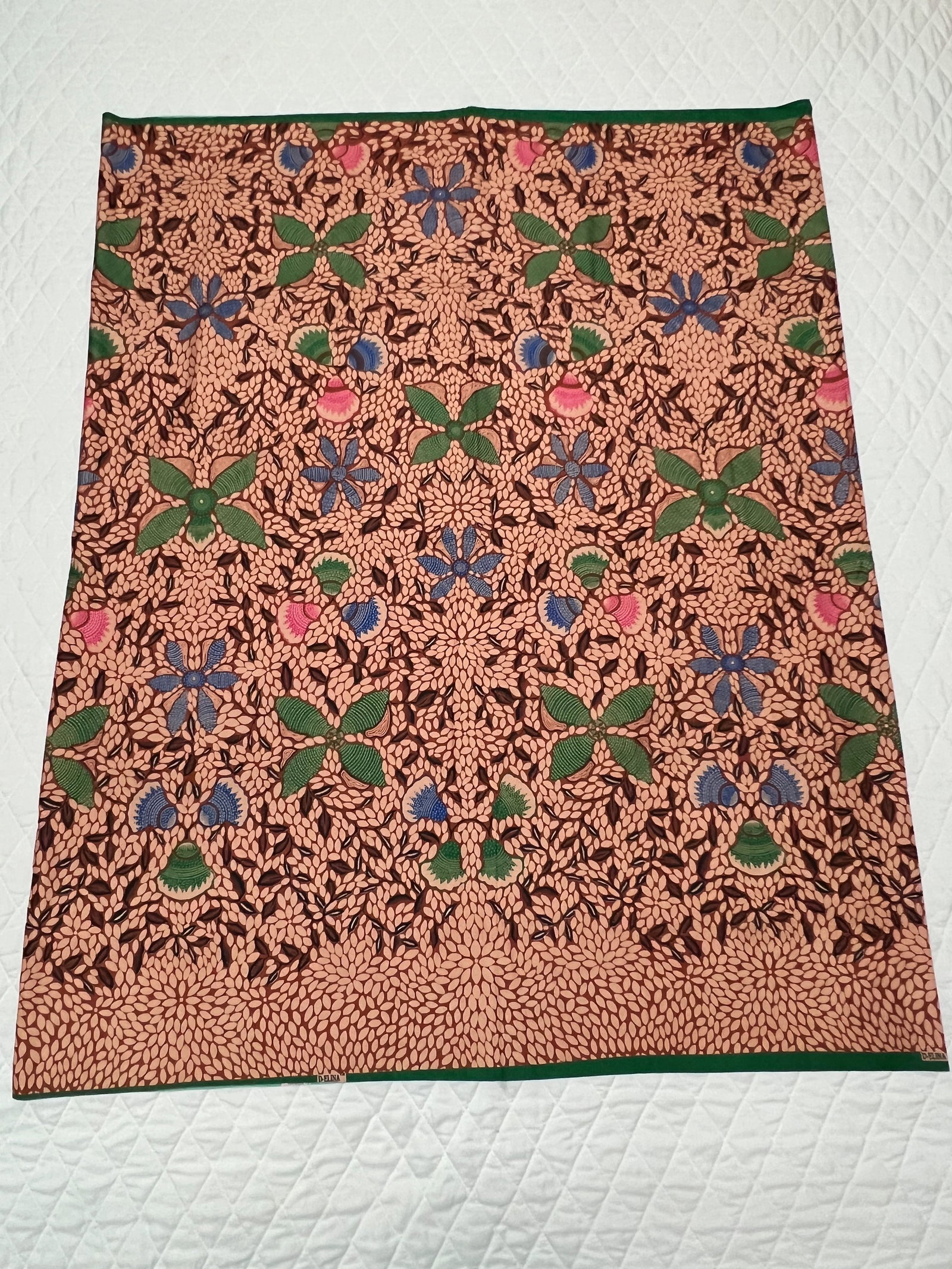 Southeast Asian Cotton Fabric Tube Skirt Clothing: Southeast Asian 100% Cotton Fabric Tube Skirt Clothing. The dimension is 45 inches high x 37 inches wide. Please be aware that some of the items are vintage, secondhand, old ages, antiques and may