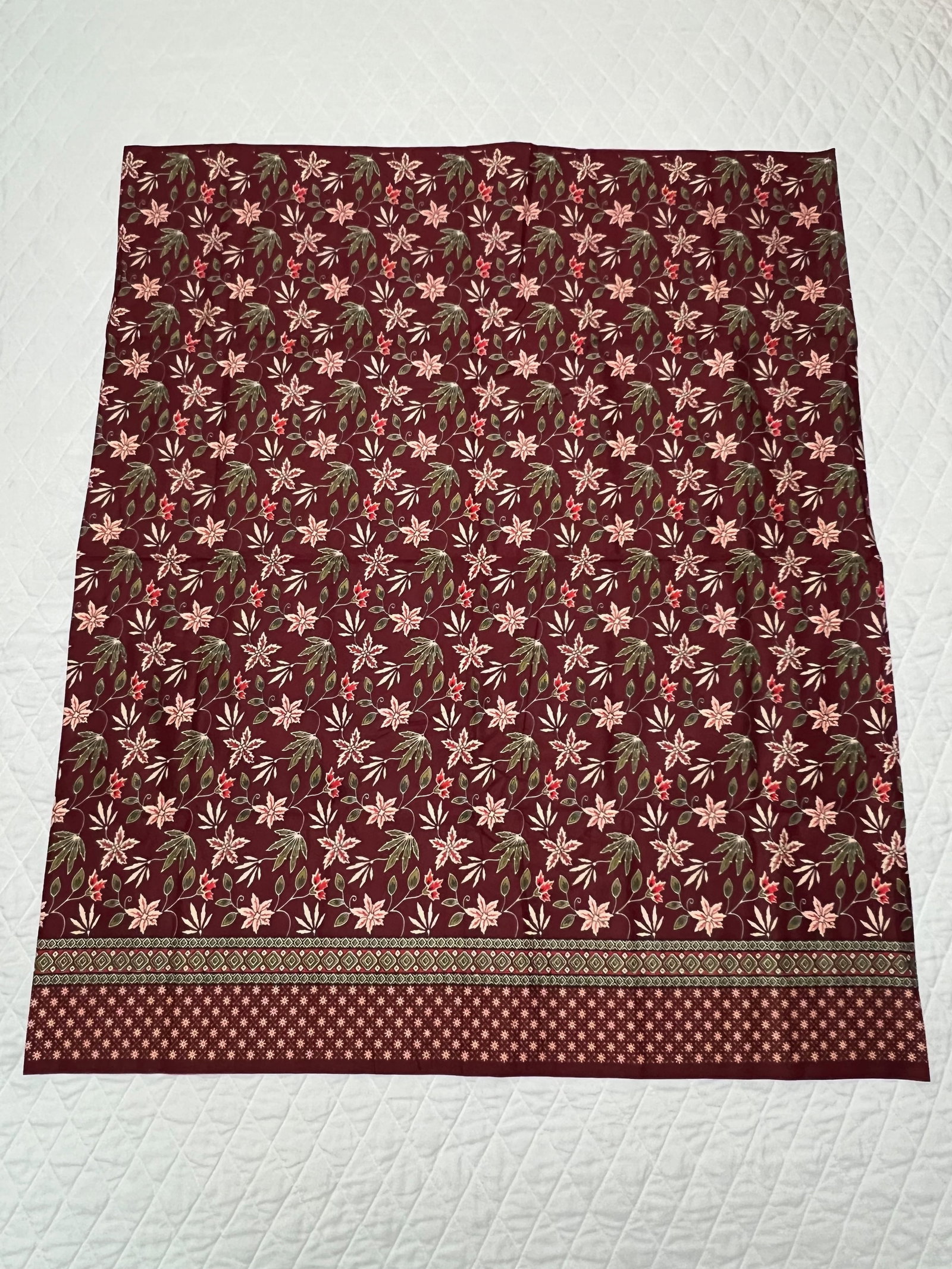 Southeast Asian Cotton Fabric Tube Skirt Clothing: Southeast Asian 100% Cotton Fabric Tube Skirt Clothing. The dimension is 45 inches high x 37 inches wide. Please be aware that some of the items are vintage, secondhand, old ages, antiques and may hav