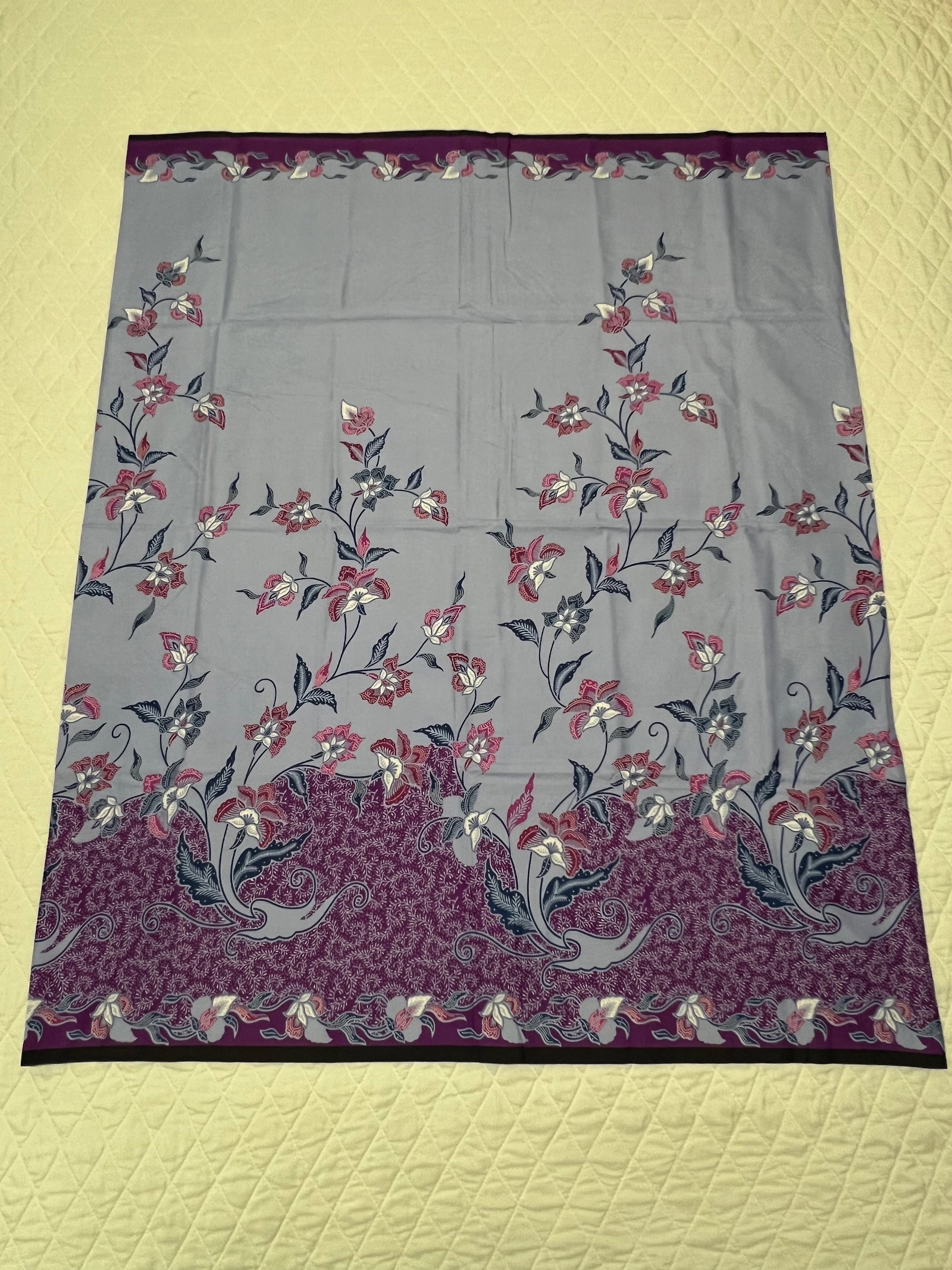 Southeast Asian Cotton Fabric Tube Skirt Clothing: Southeast Asian 100% Cotton Fabric Tube Skirt Clothing. The dimension is 45 inches high x 37 inches wide. Please be aware that some of the items are vintage, secondhand, old ages, antiques and may