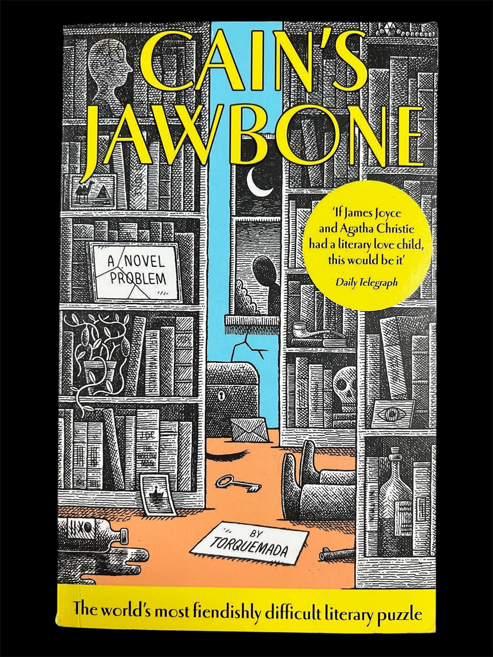 Cain's Jawbone: A Novel Problem by Ernest Powys Mathers: Cain's Jawbone: A Novel Problem by Ernest Powys Mathers. The dimension is 7 inches high x 4.5 inches wide. Please be aware that some of the items are vintage, secondhand, old ages, antiques and may