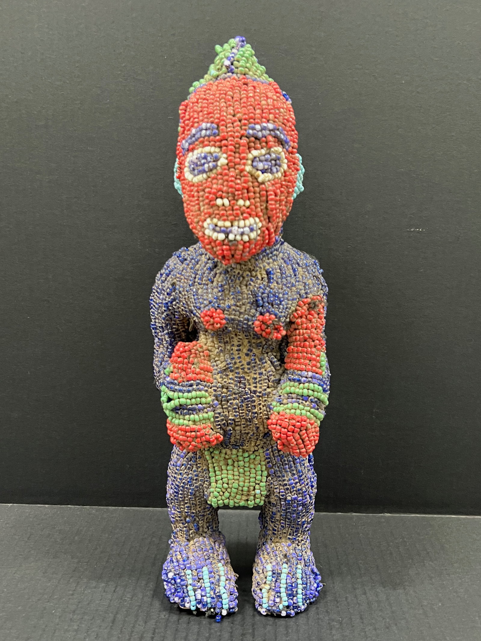 Bamileke Beaded Doll Statue (1 of 7)