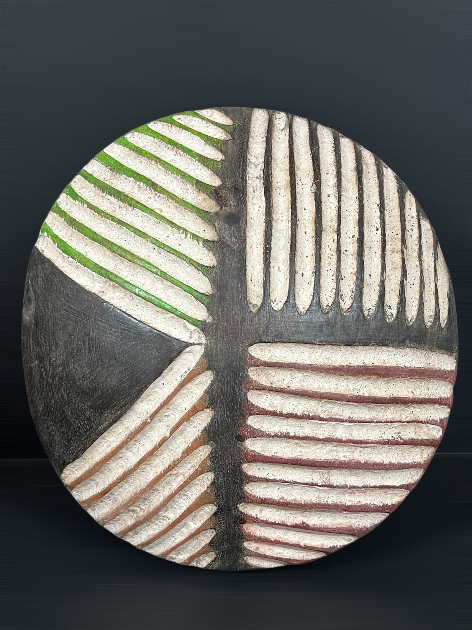 Carved Wood Zulu Shield (1 of 6)