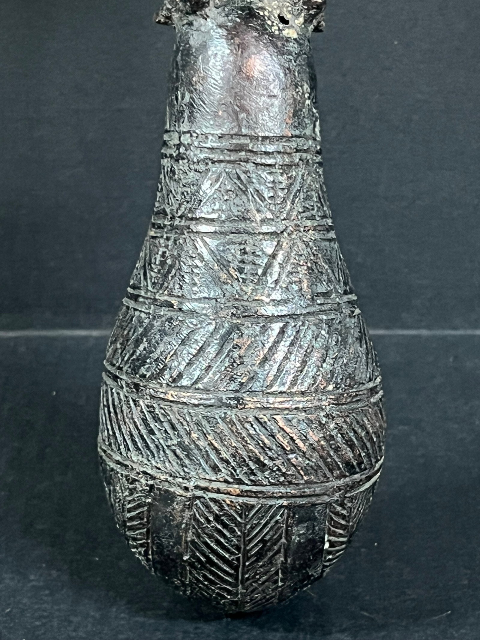 Dogon Bronze Spoon - 9