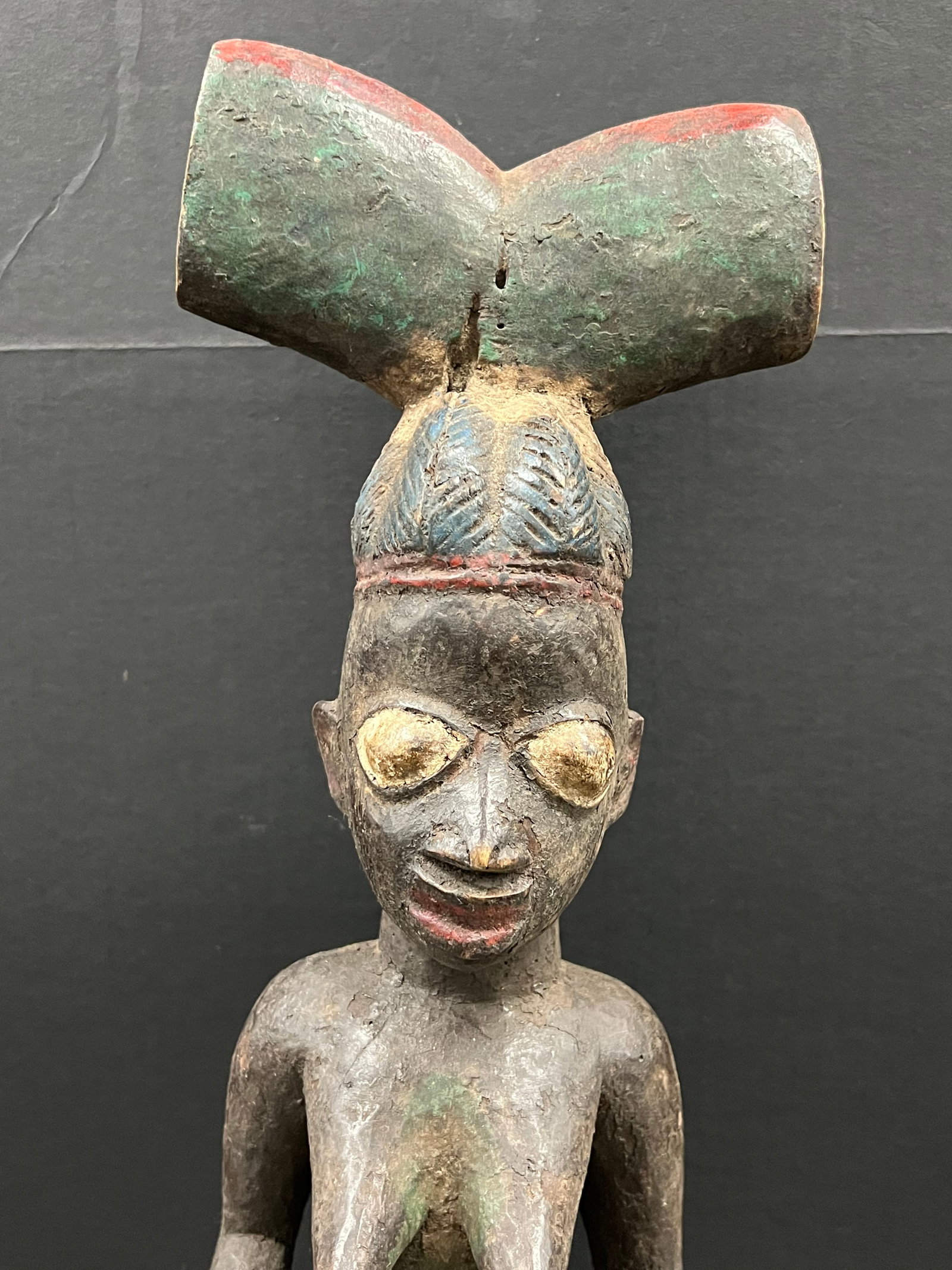 Yoruba Shango Statue - 3