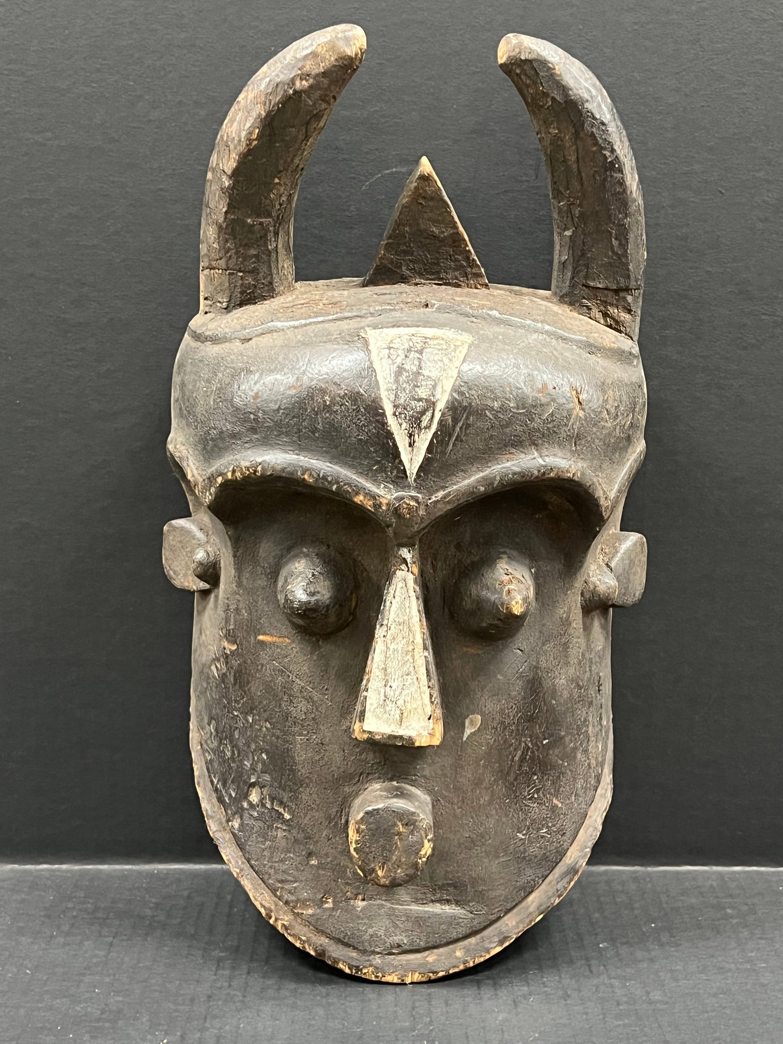Carved Wood Kuba Mask (1 of 8)
