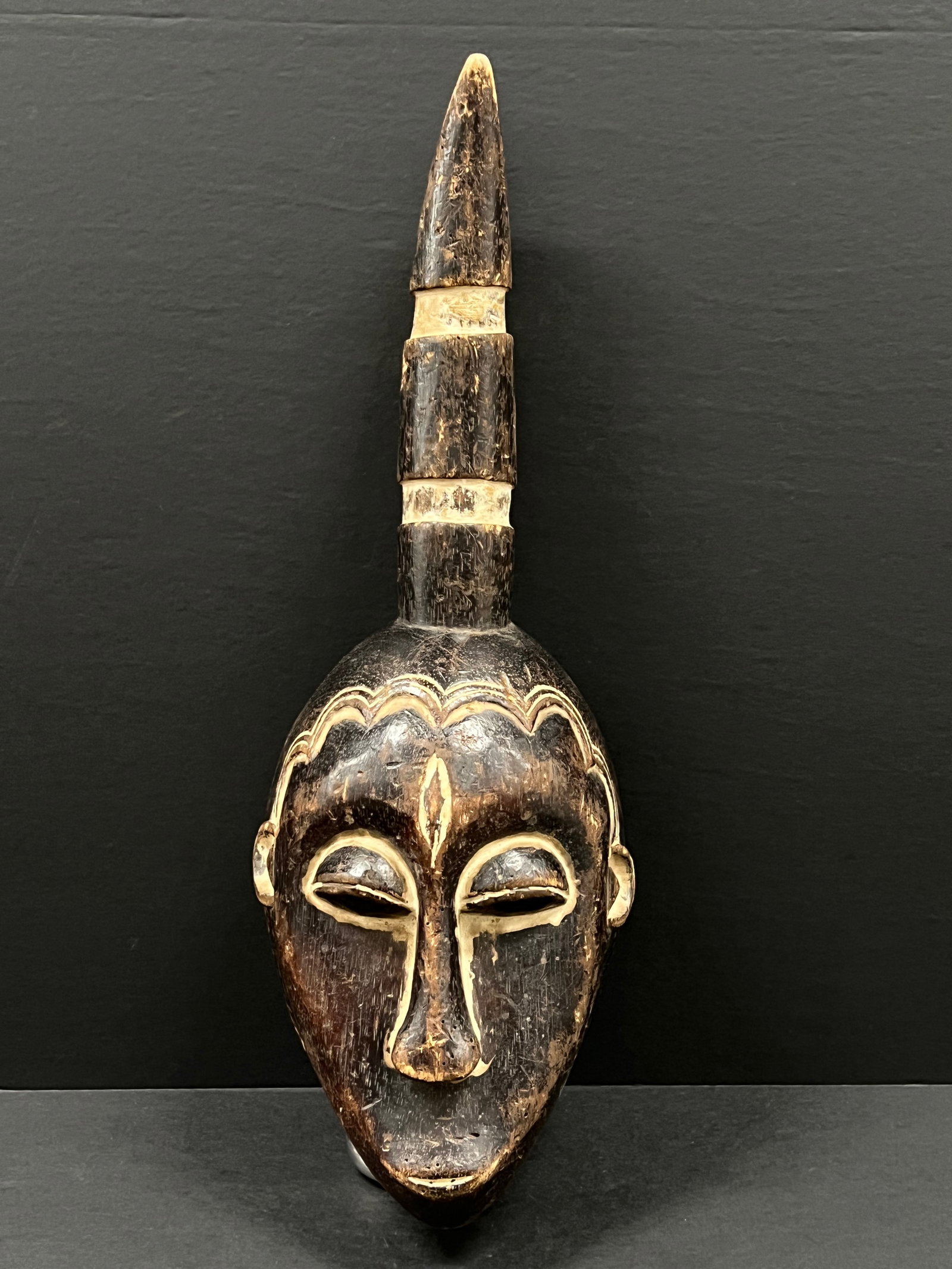 Carved Wood Baule Mask (1 of 5)
