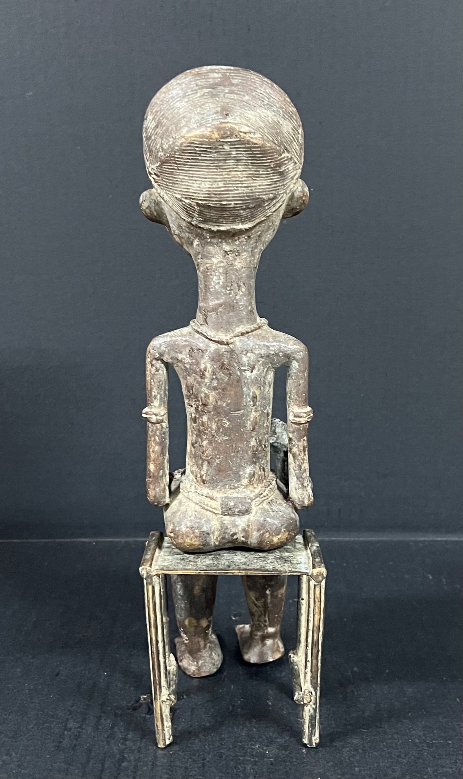 Benin Bronze Statue - 7