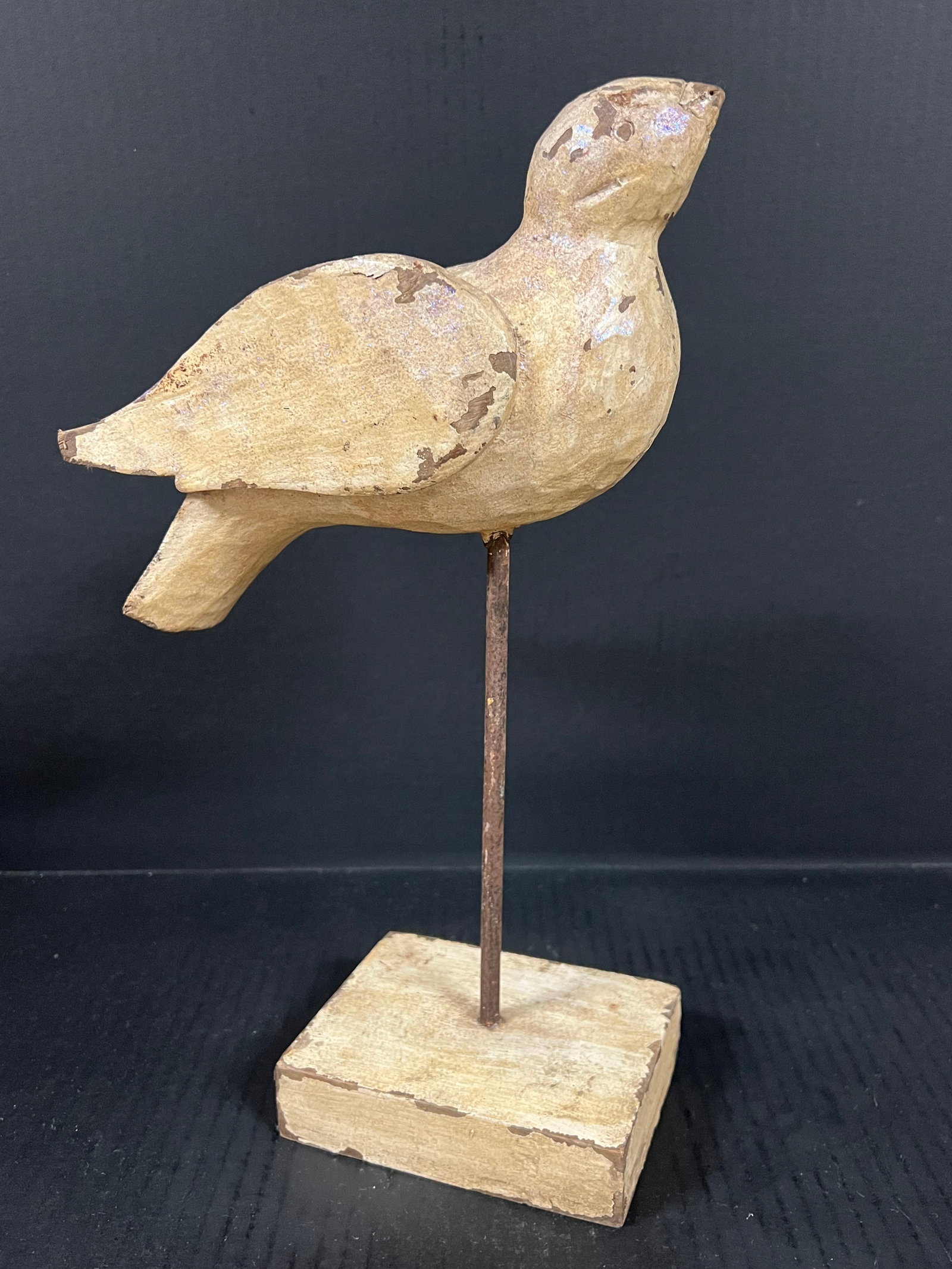 Carved Wood Bird (1 of 9)