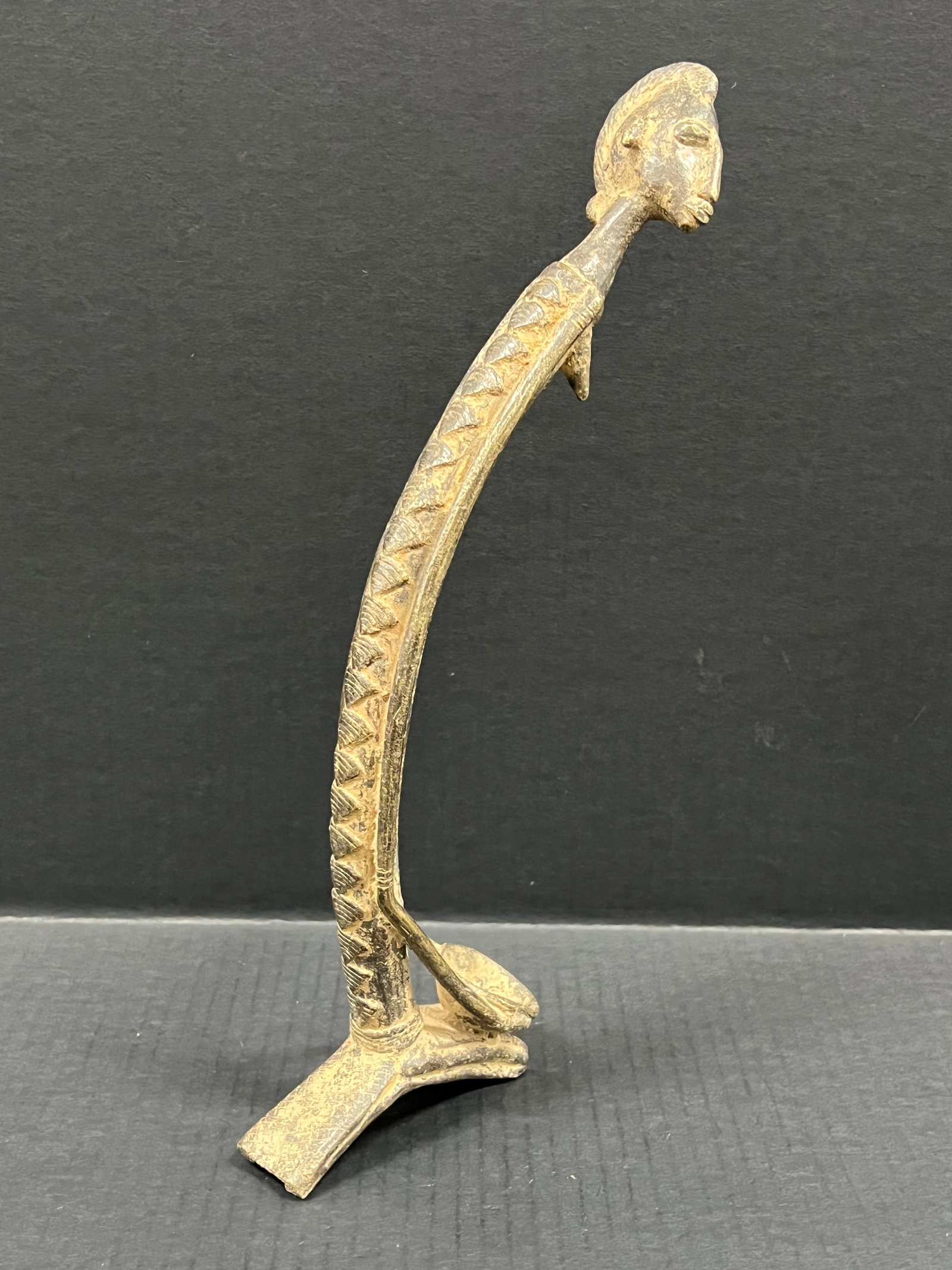 Bronze Dogon Statue - 4