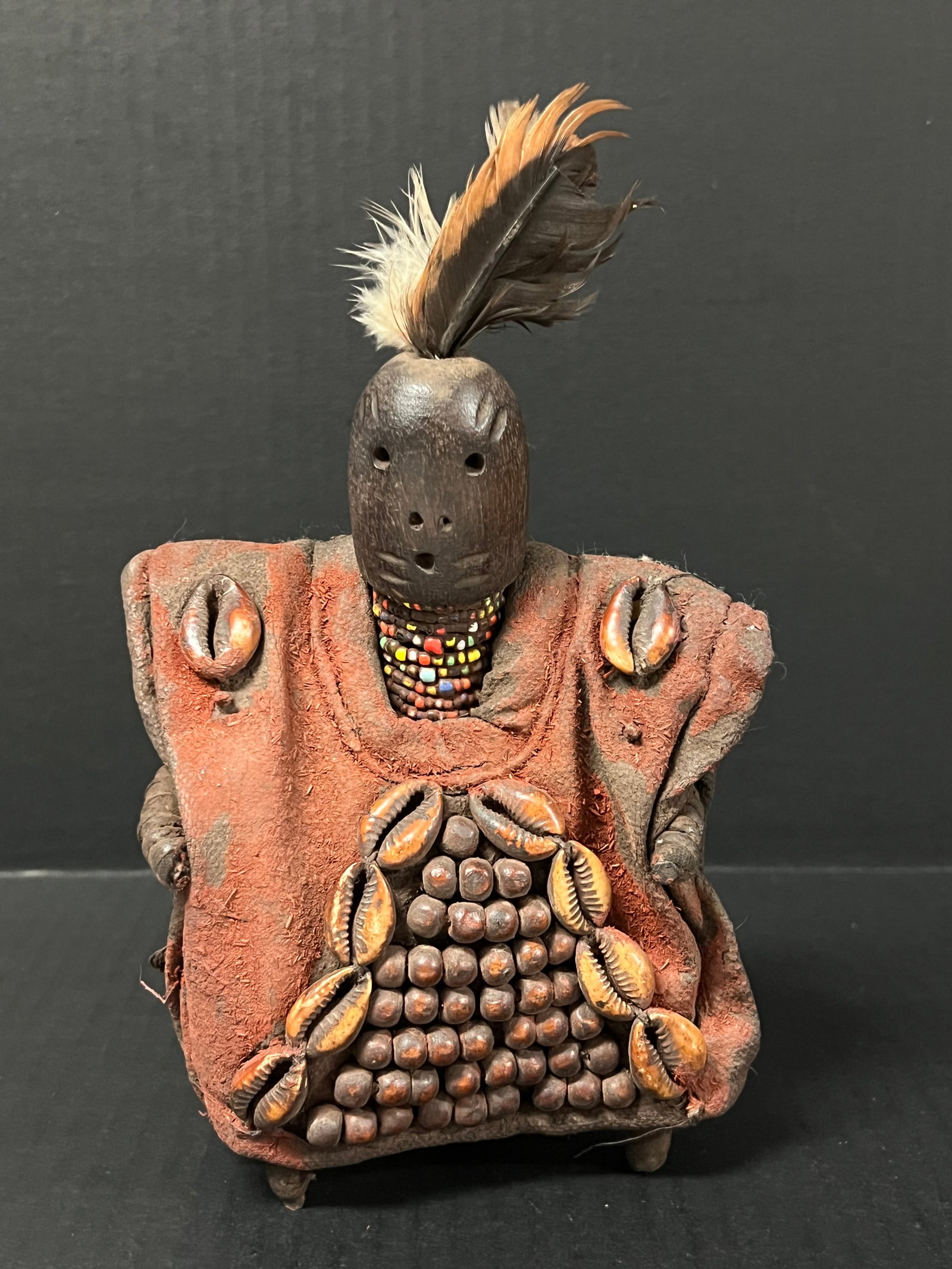 Carved Wood Namji Doll (1 of 6)