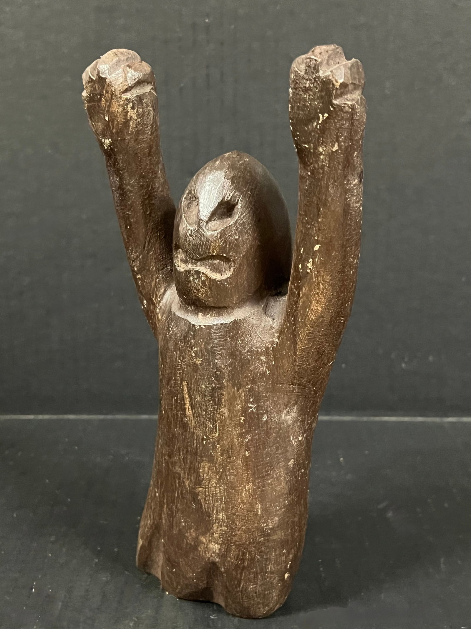 Carved Wood Ghost - 2