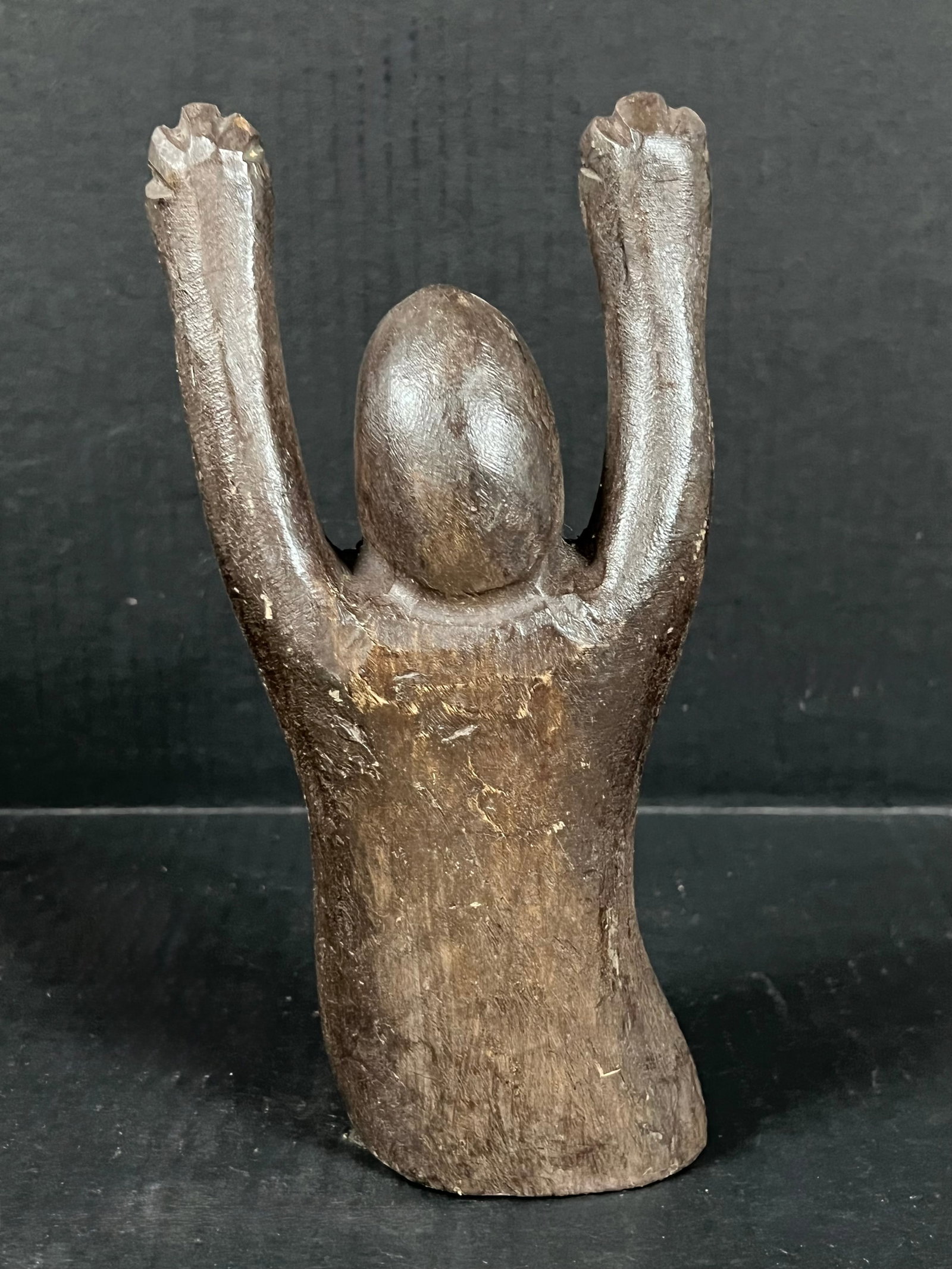 Carved Wood Ghost - 5