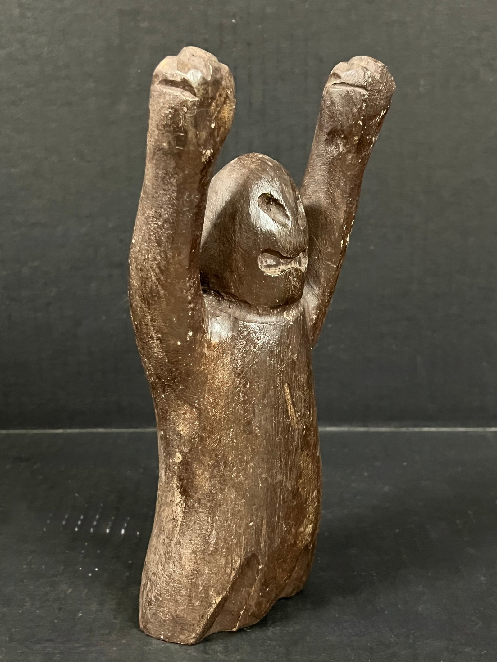 Carved Wood Ghost - 4