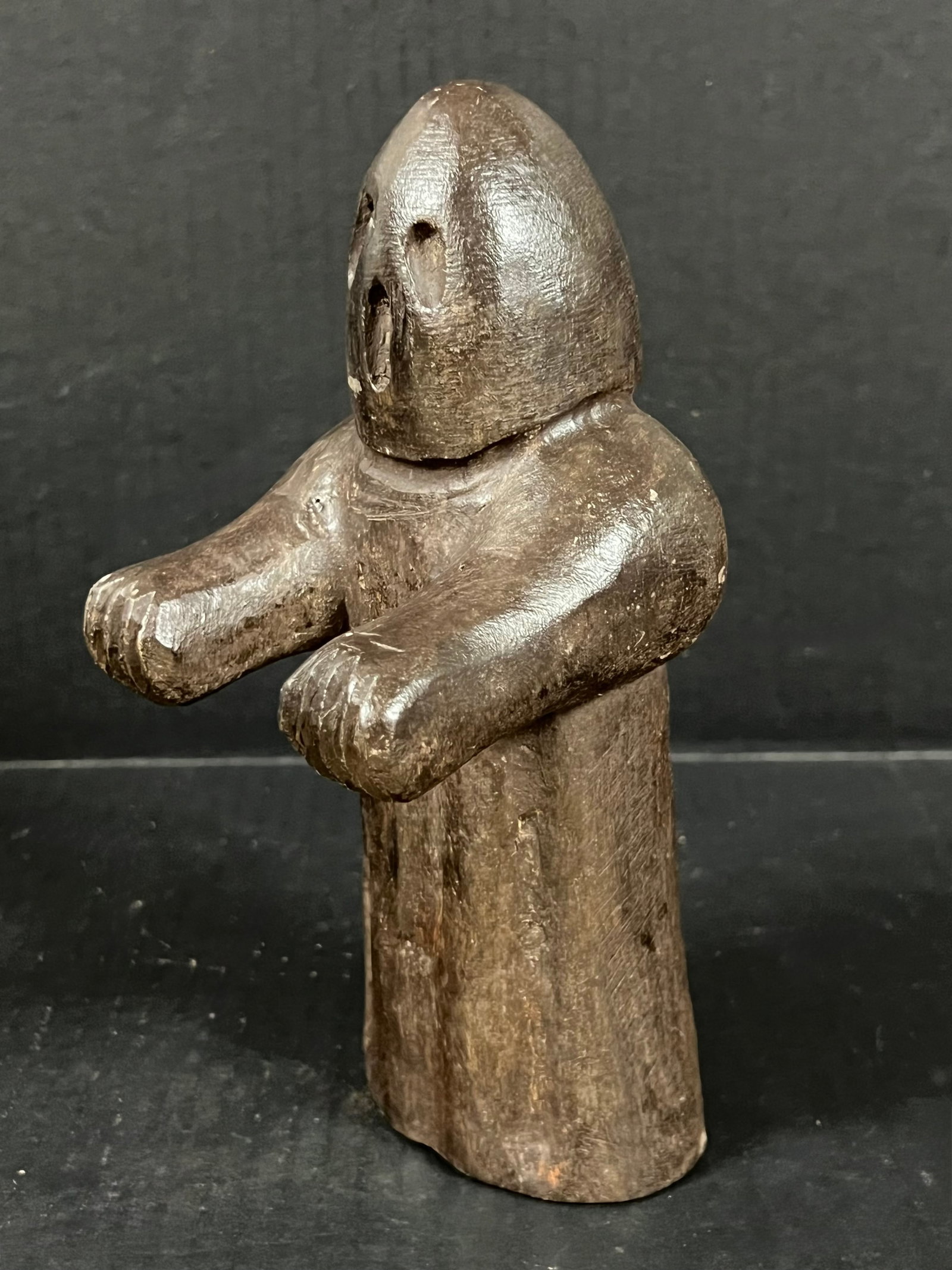 Carved Wood Ghost - 3