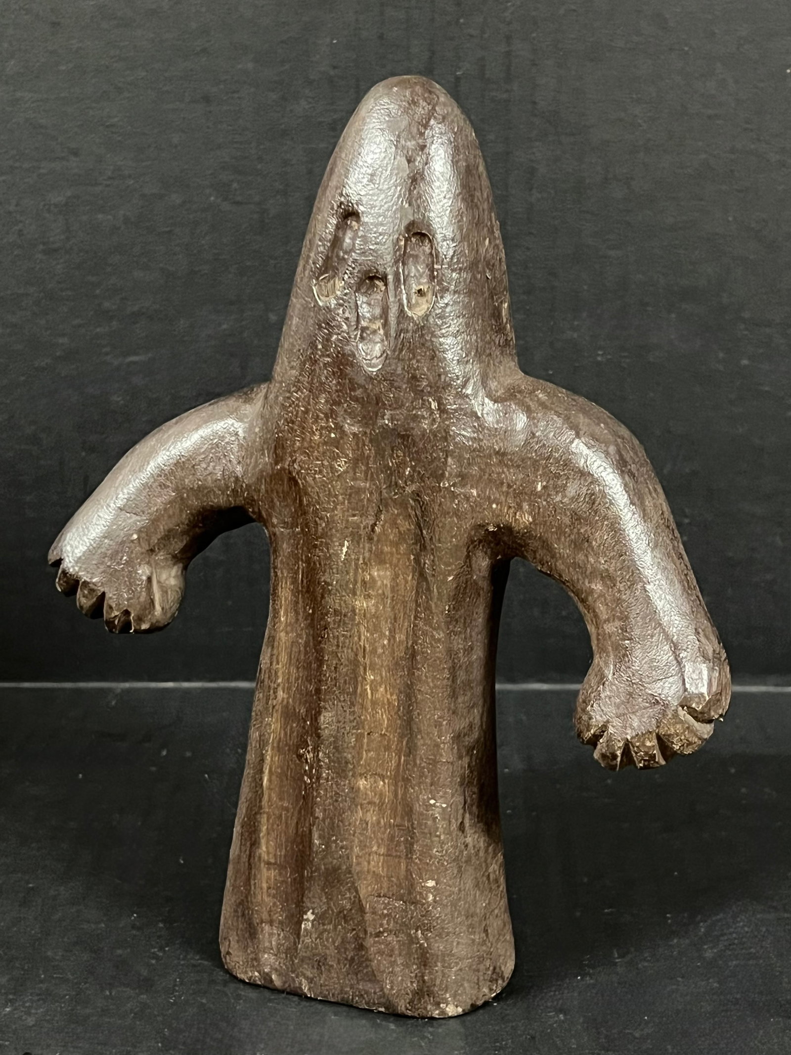 Carved Wood Ghost - 3