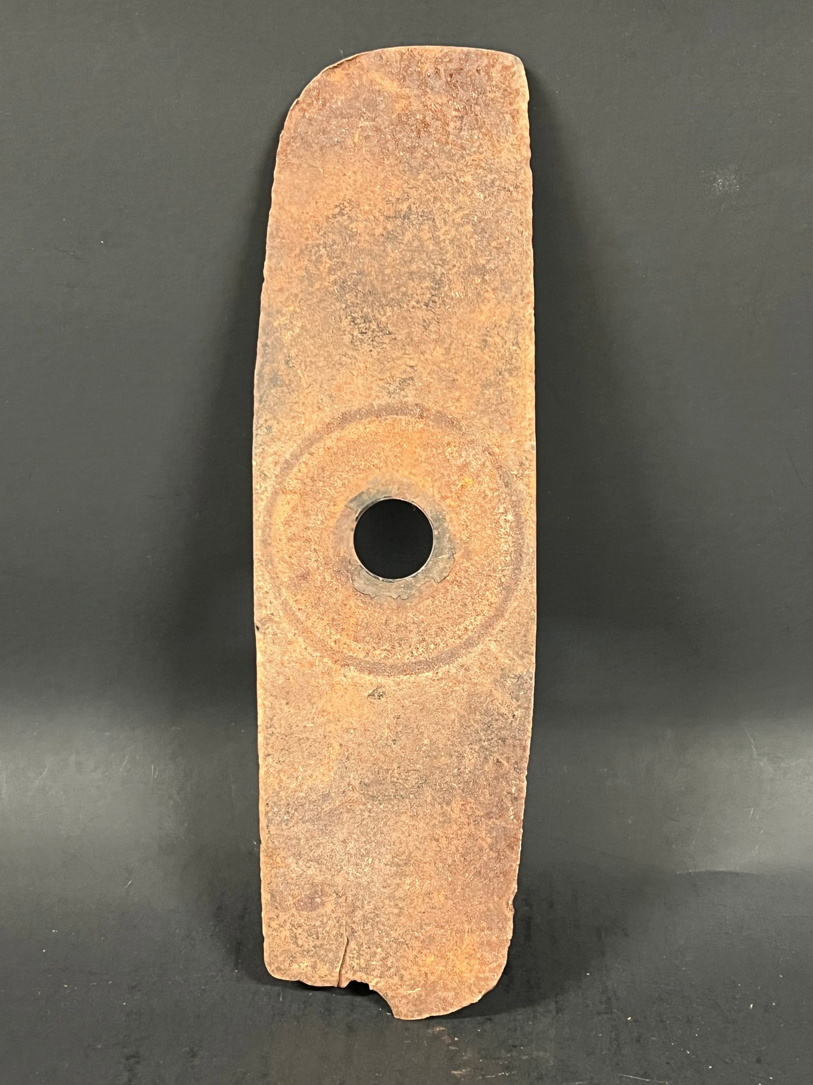 Nigerian Iron Currency: African Tribal Art Nigerian Iron Currency. The dimension is 12 inches high x 3.5 inches wide. Please be aware that some of the items are vintage, secondhand, old ages, antiques and may have a defects 