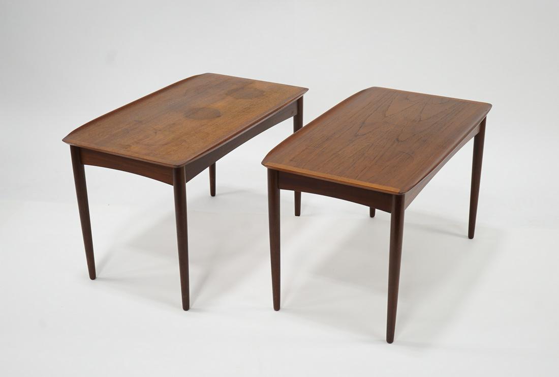 Pair of Mobelintarsia Atrb. Teak End Tables (1 of 20)