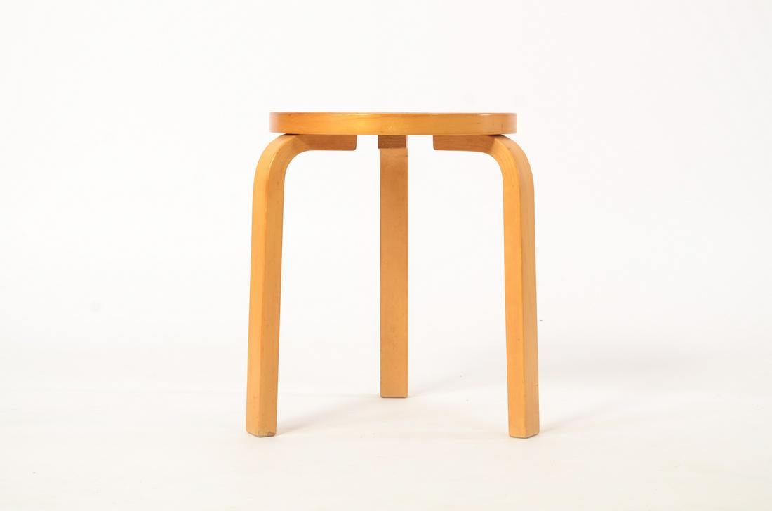 Artek Alvar Aalto - Four Legged Stool E60 (1 of 4)