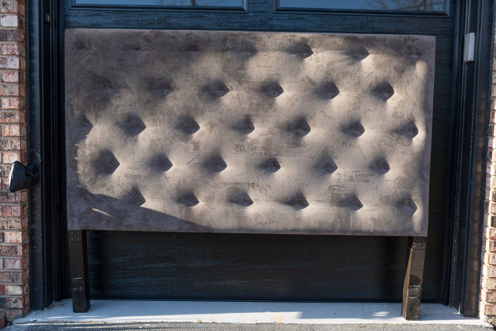 Tufted West Elm King Headboard (1 of 8)