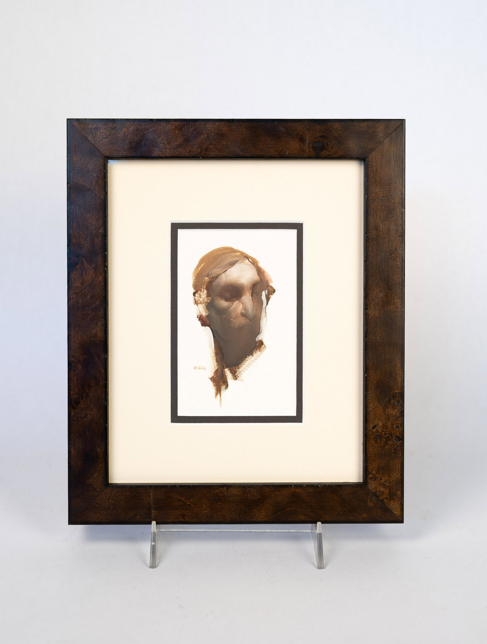 Ochoa, Daniel, Portrait Oil on Paper (1 of 6)