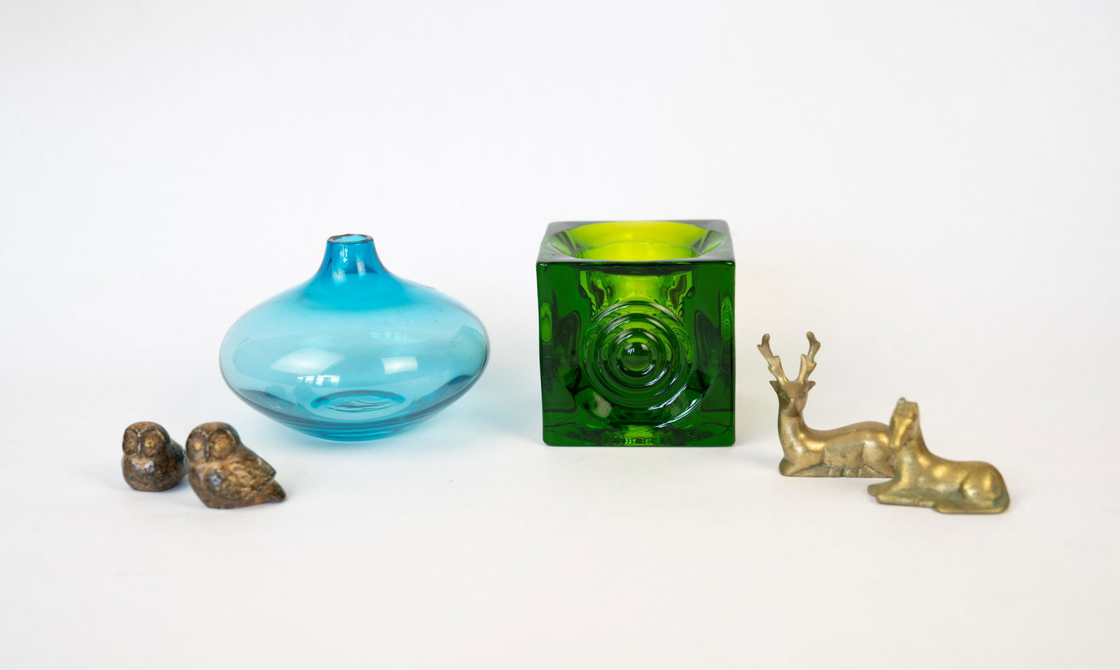 Glass Vases and Animal Figurines (1 of 13)