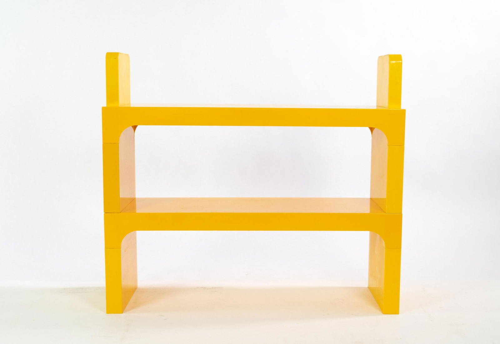 Olaf Von Bohr for Kartell Modular Shelving in Yellow (3) (1 of 6)