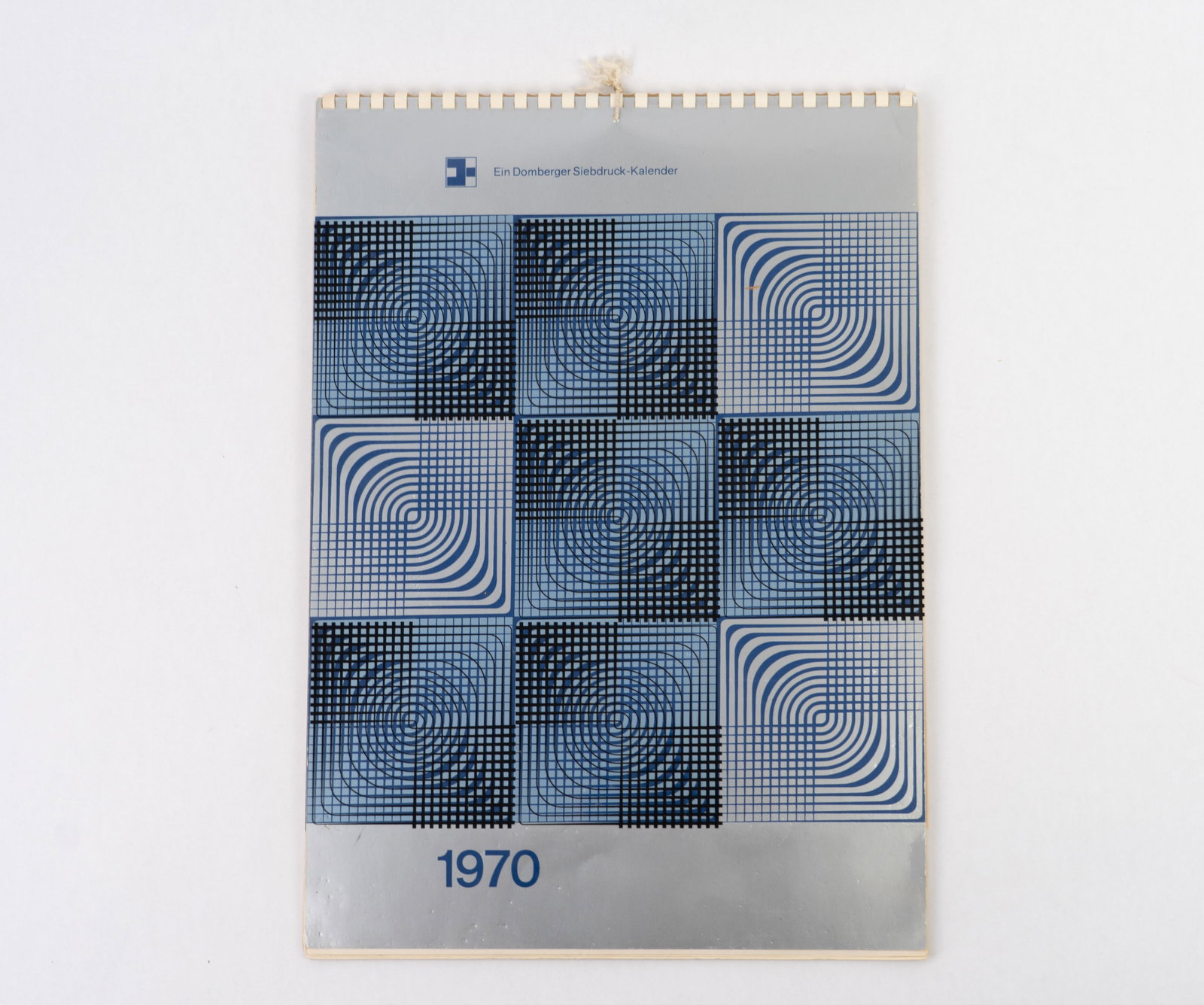 Ein Domberger Siebdruck-kalender 1970 Op Art Calendar (a) Auction